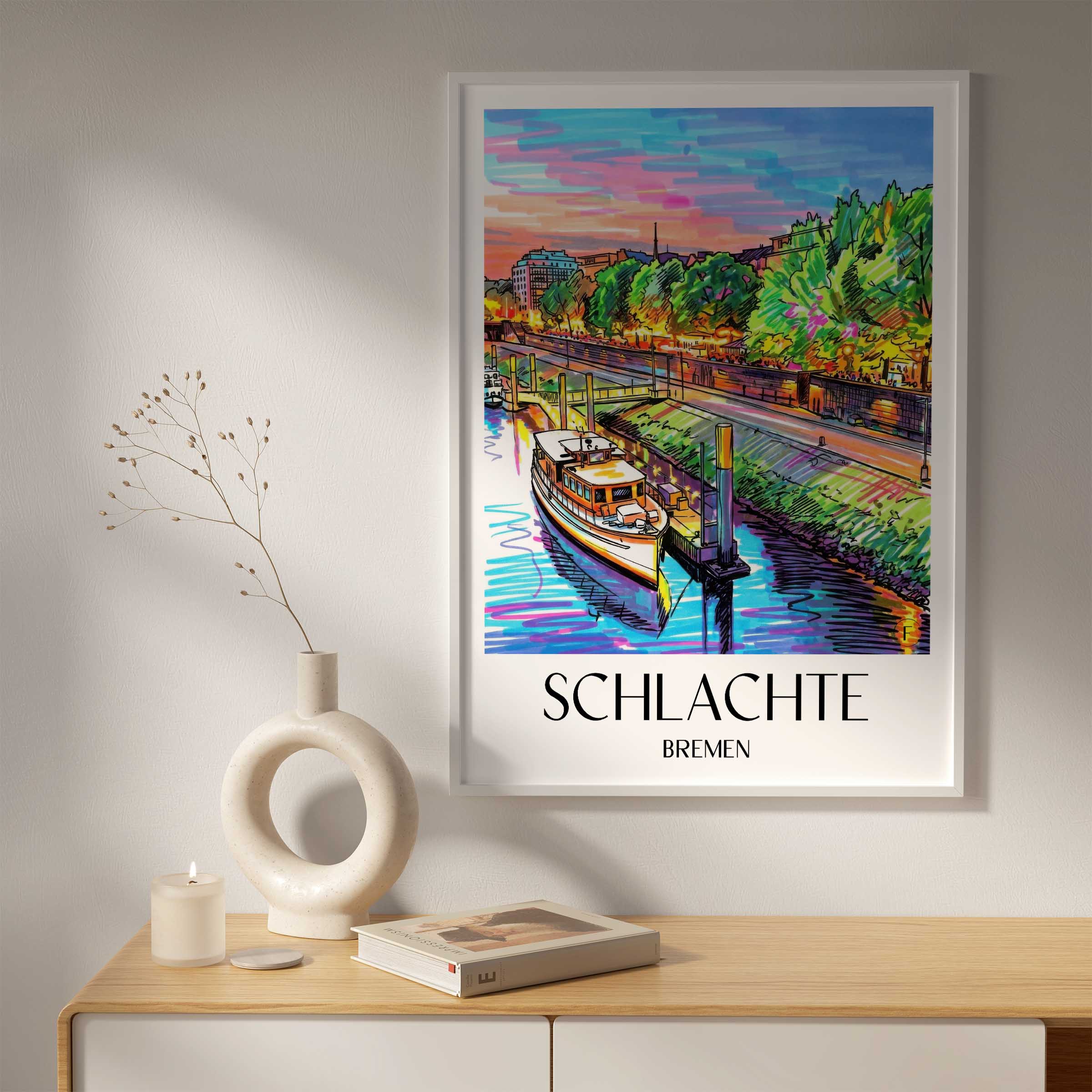 schlachte-bremen-deutschland-poster-graffiti
