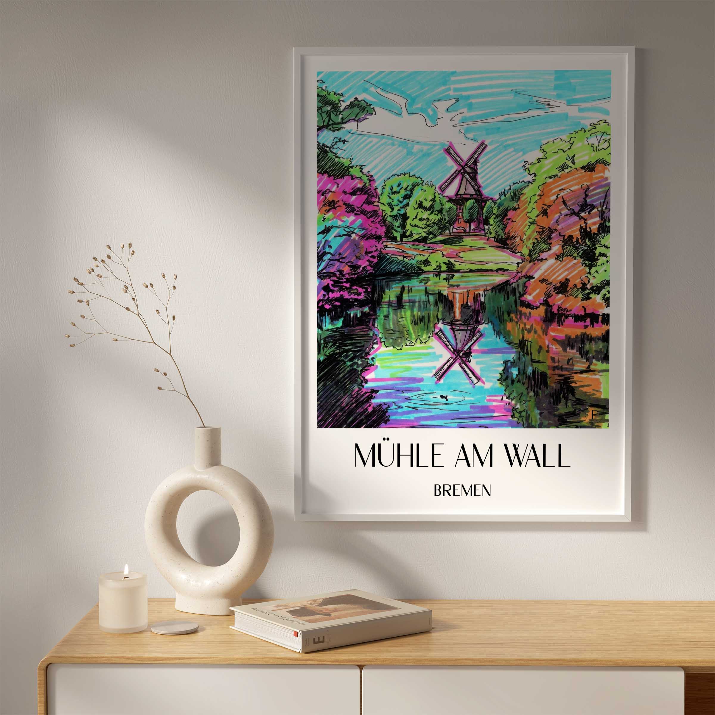 mühle-am-wall-bremen-deutschland-poster-graffiti