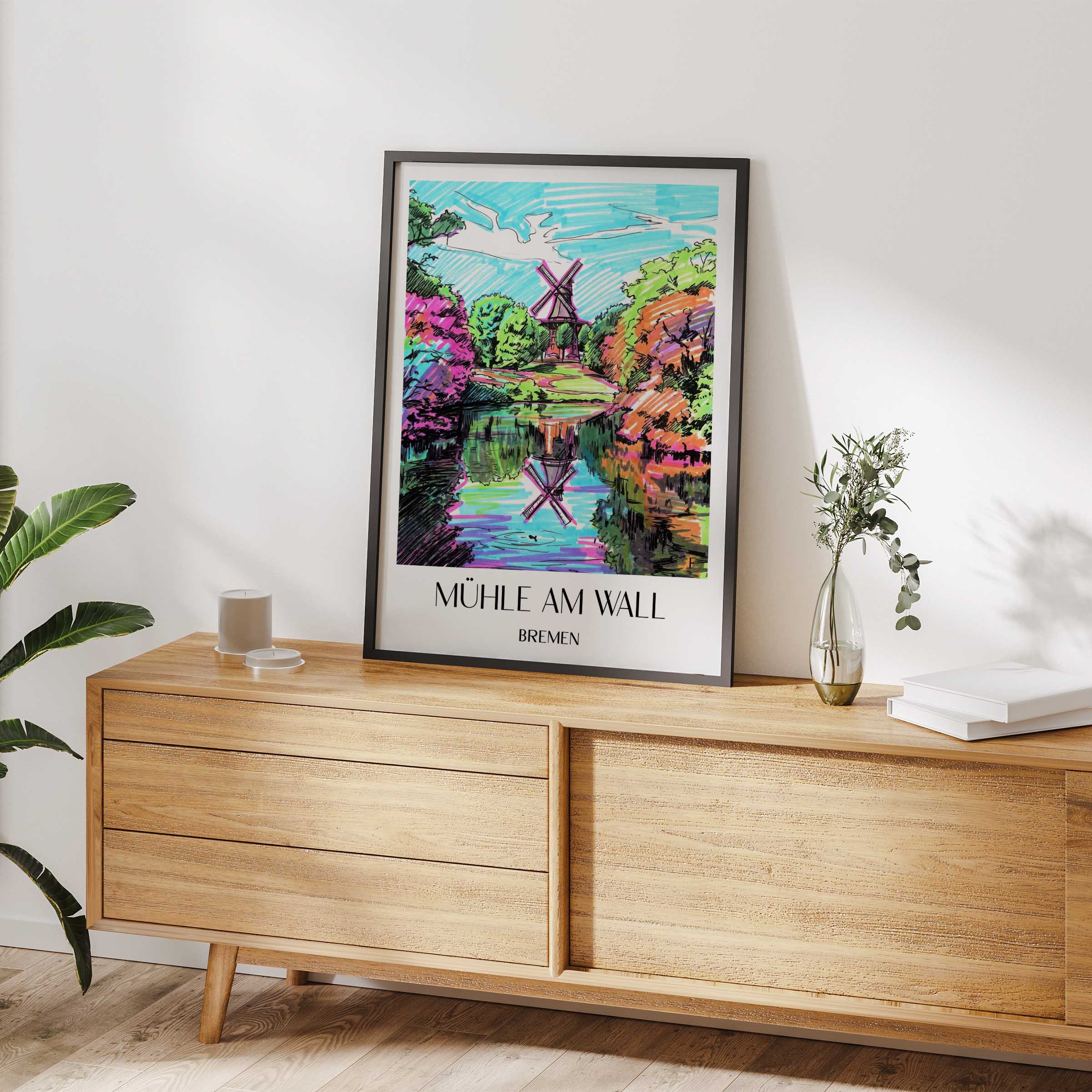 mühle-am-wall-bremen-deutschland-poster-graffiti