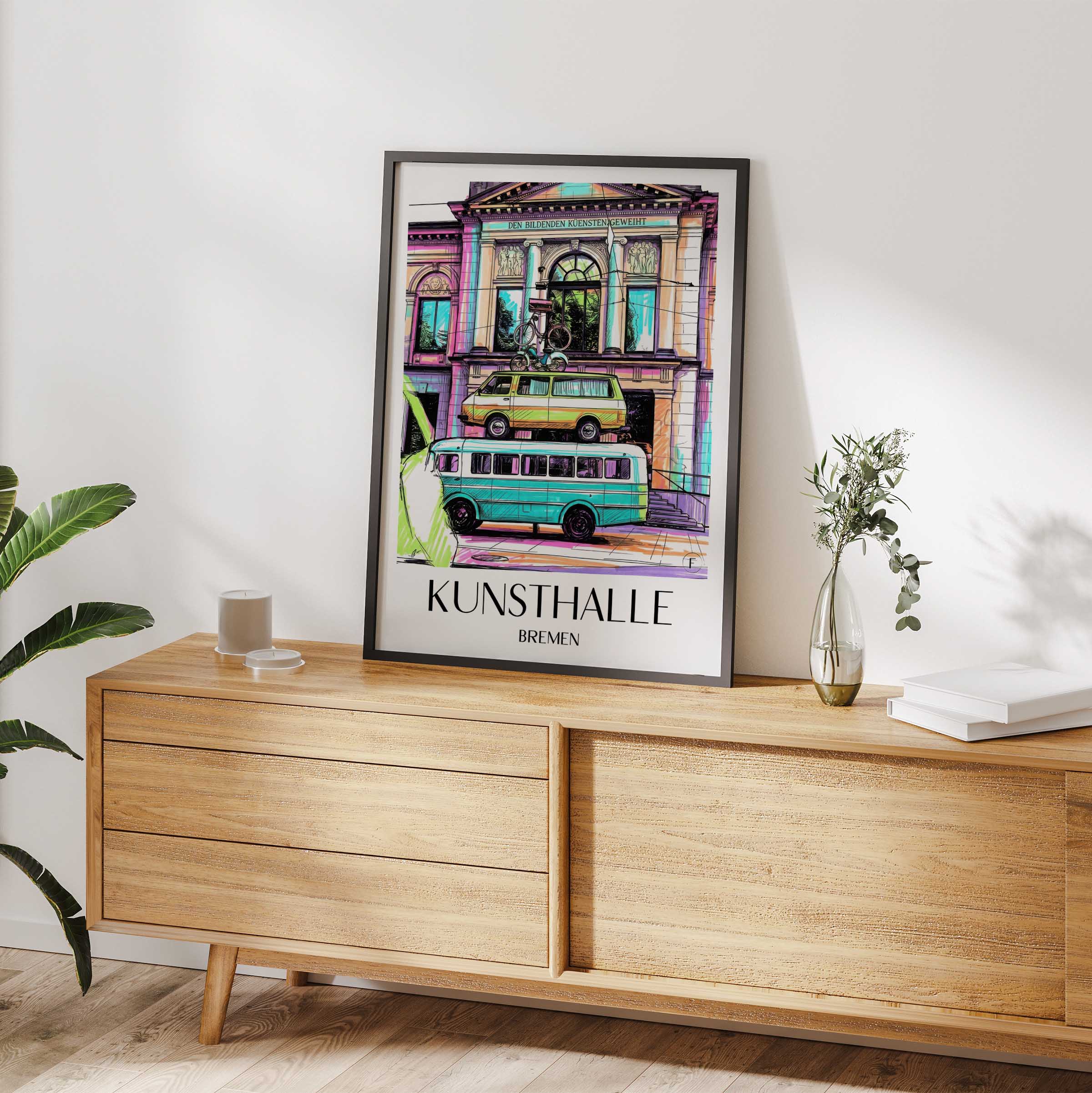 kunsthalle-bremen-deutschland-poster-graffiti