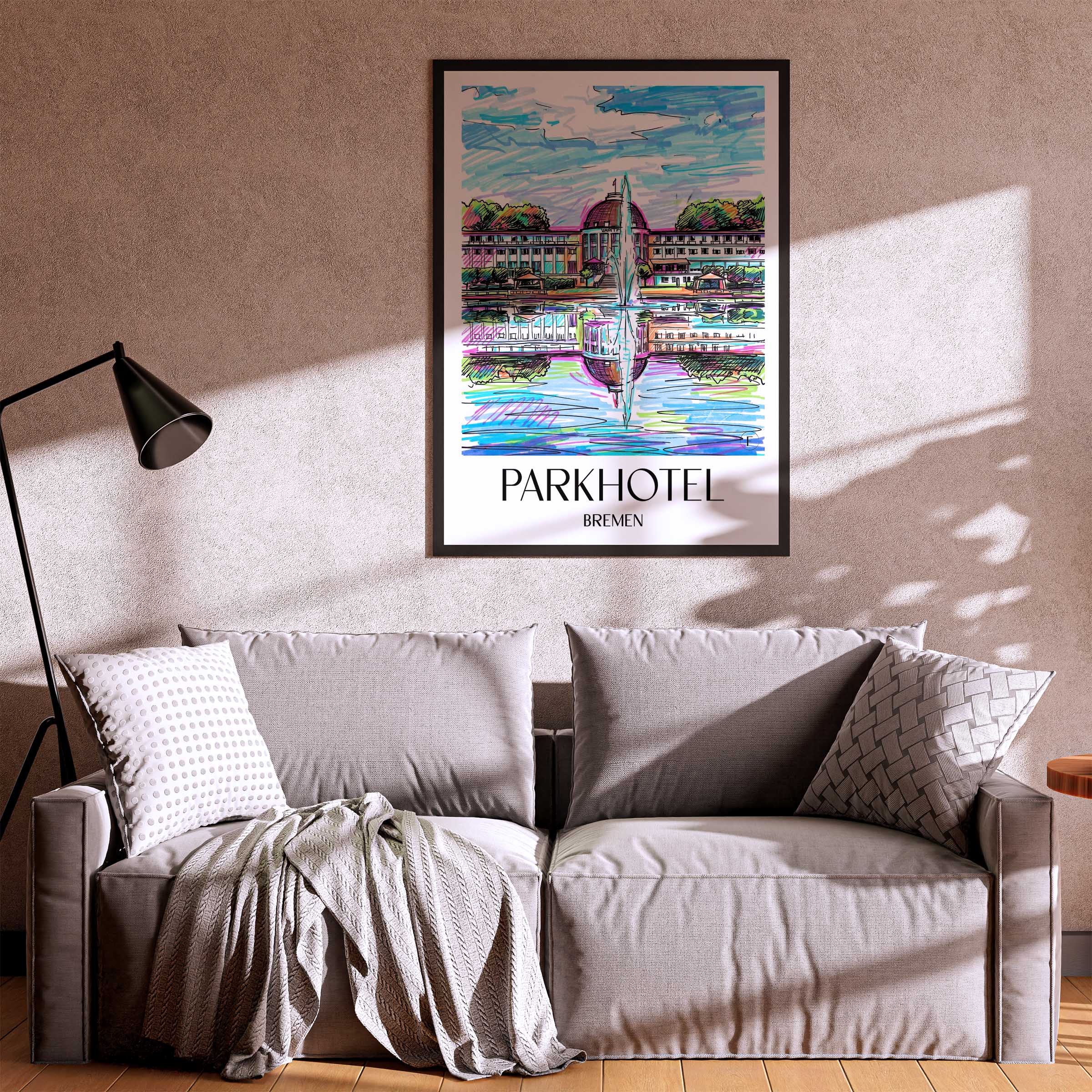 parkhotel-bremen-deutschland-poster-graffiti