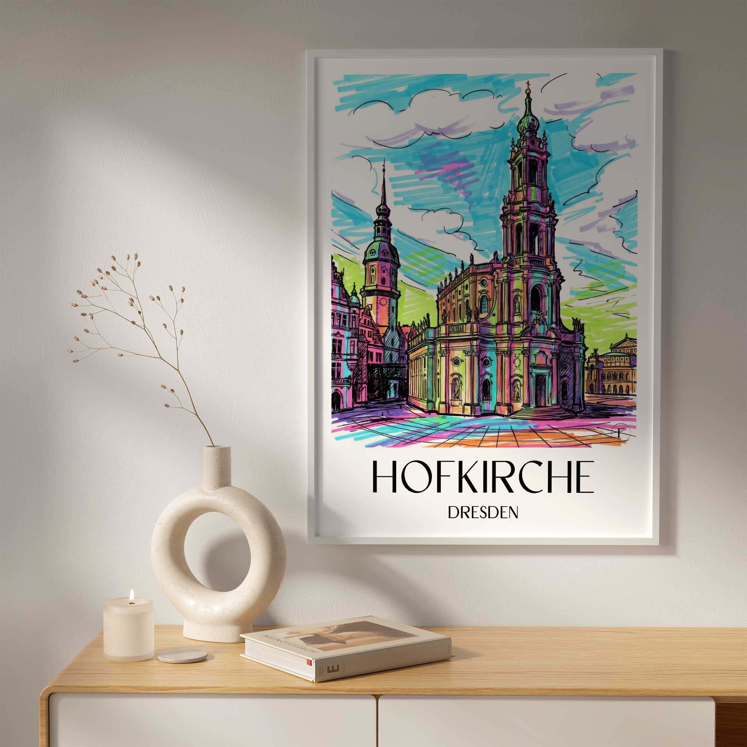 hofkirche-dresden-deutschland-poster-graffiti