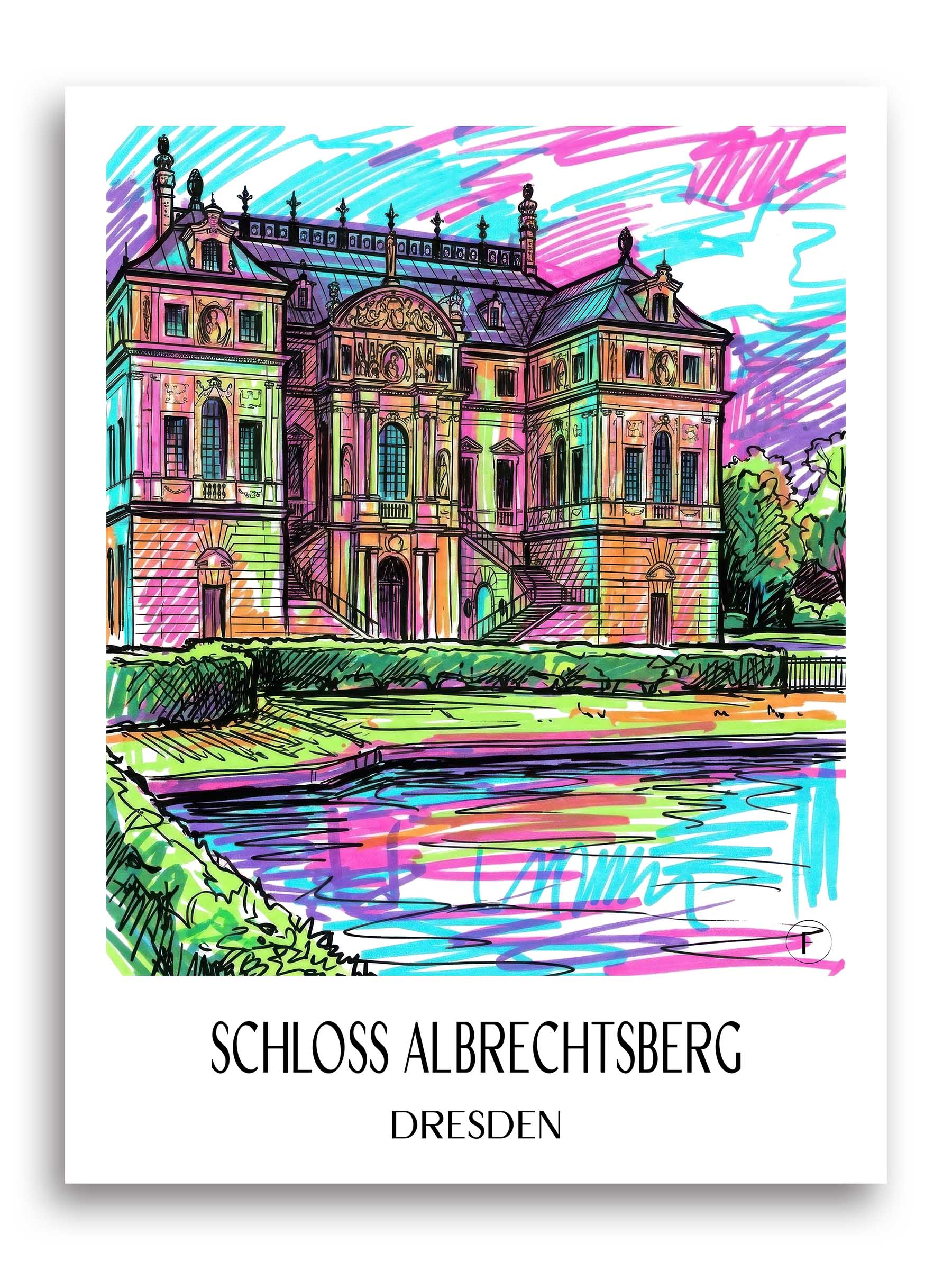 schloss-albrechtsberg-dresden-deutschland-poster-graffiti