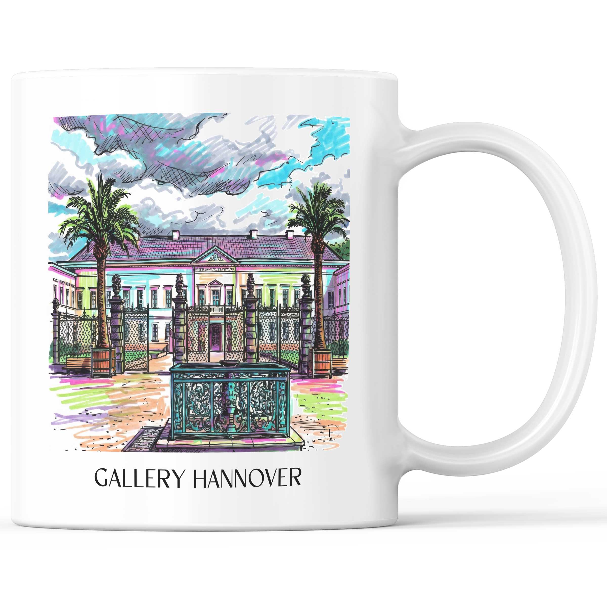 Galerie Kaffeebecher - Hannover - Deutschland Becher - Kaffeetasse im Tag Graffiti Stil