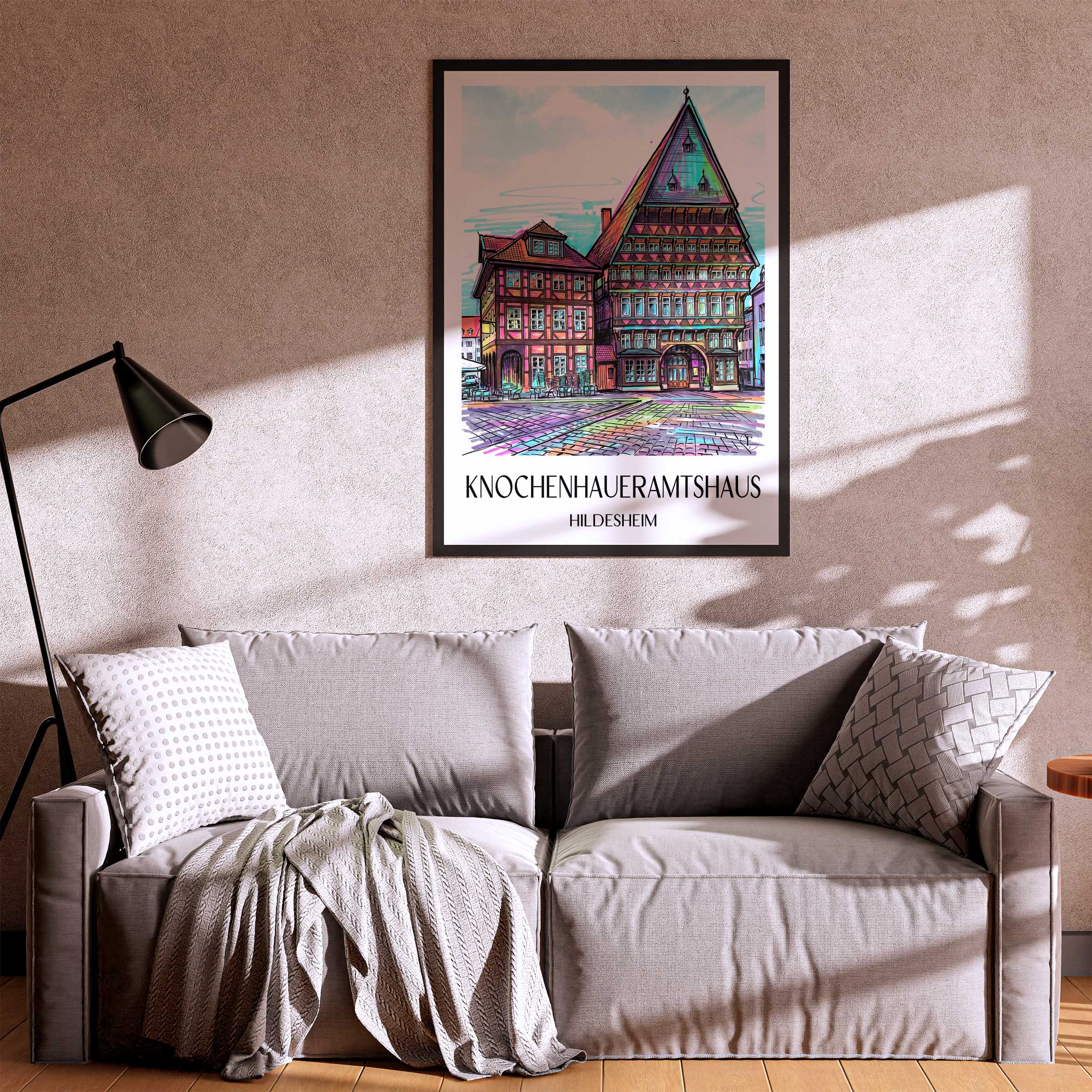 knochenhaueramtshaus-hildesheim-deutschland-poster-graffiti