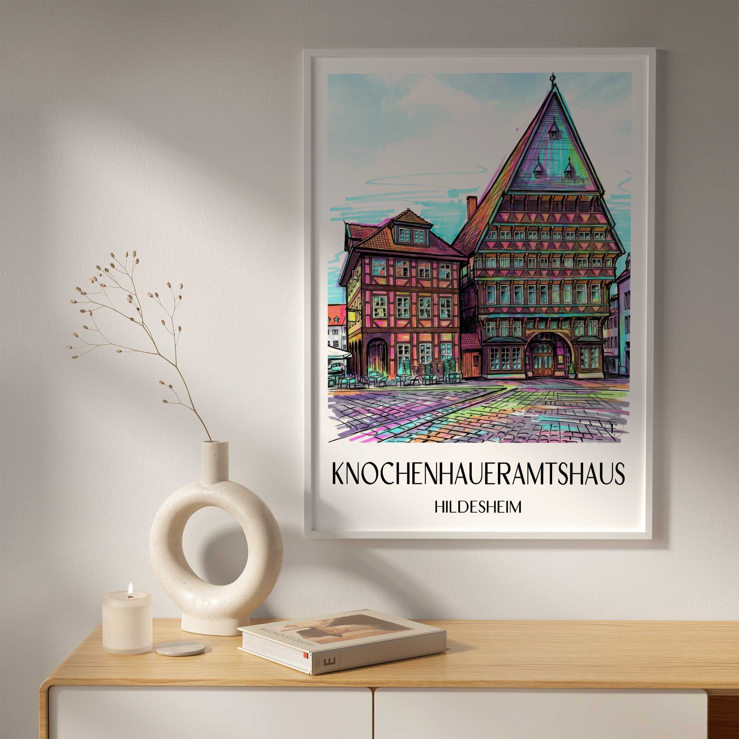 knochenhaueramtshaus-hildesheim-deutschland-poster-graffiti