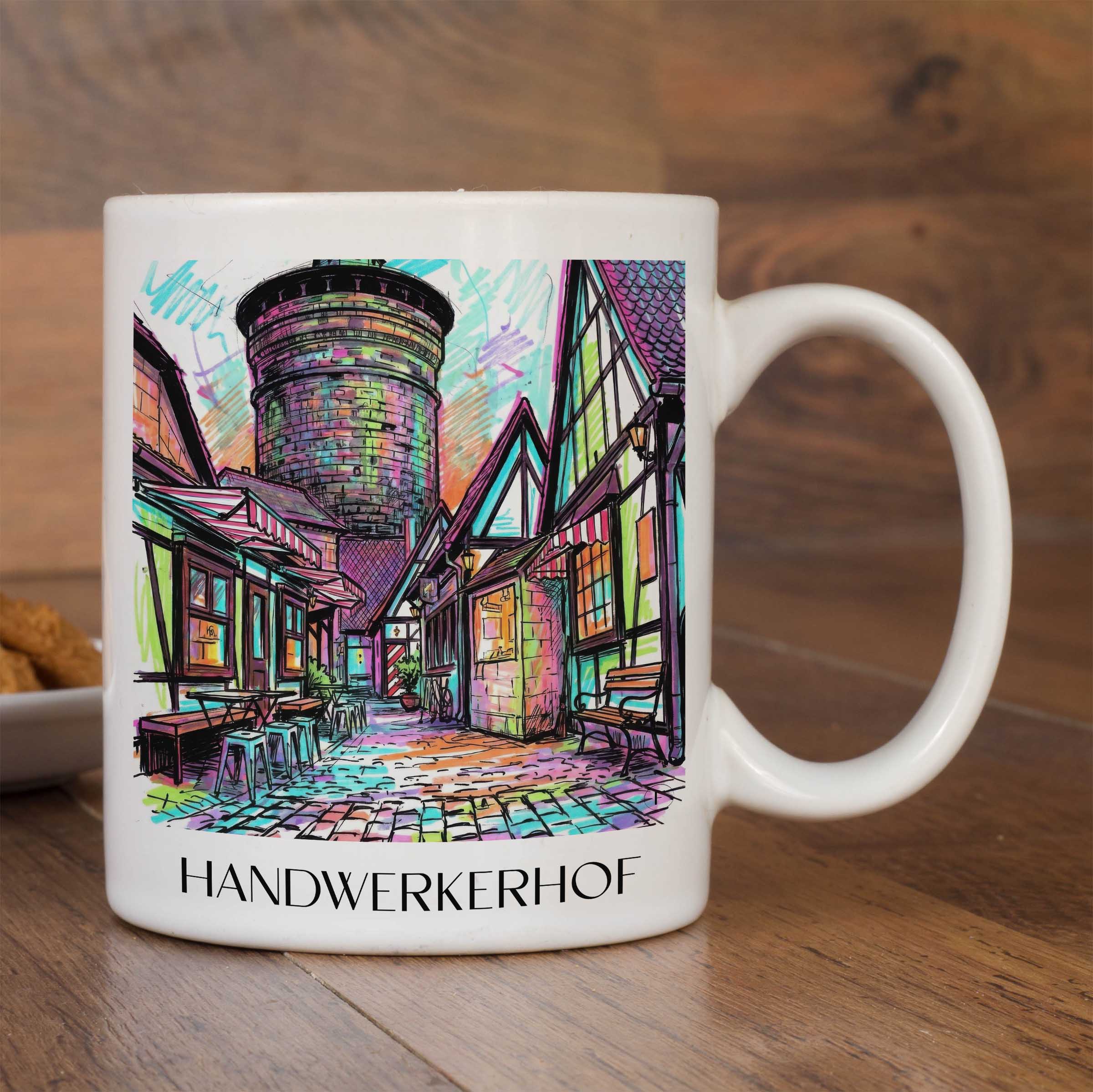 handwerkerhof-nürnberg-deutschland-kaffeebecher-graffiti