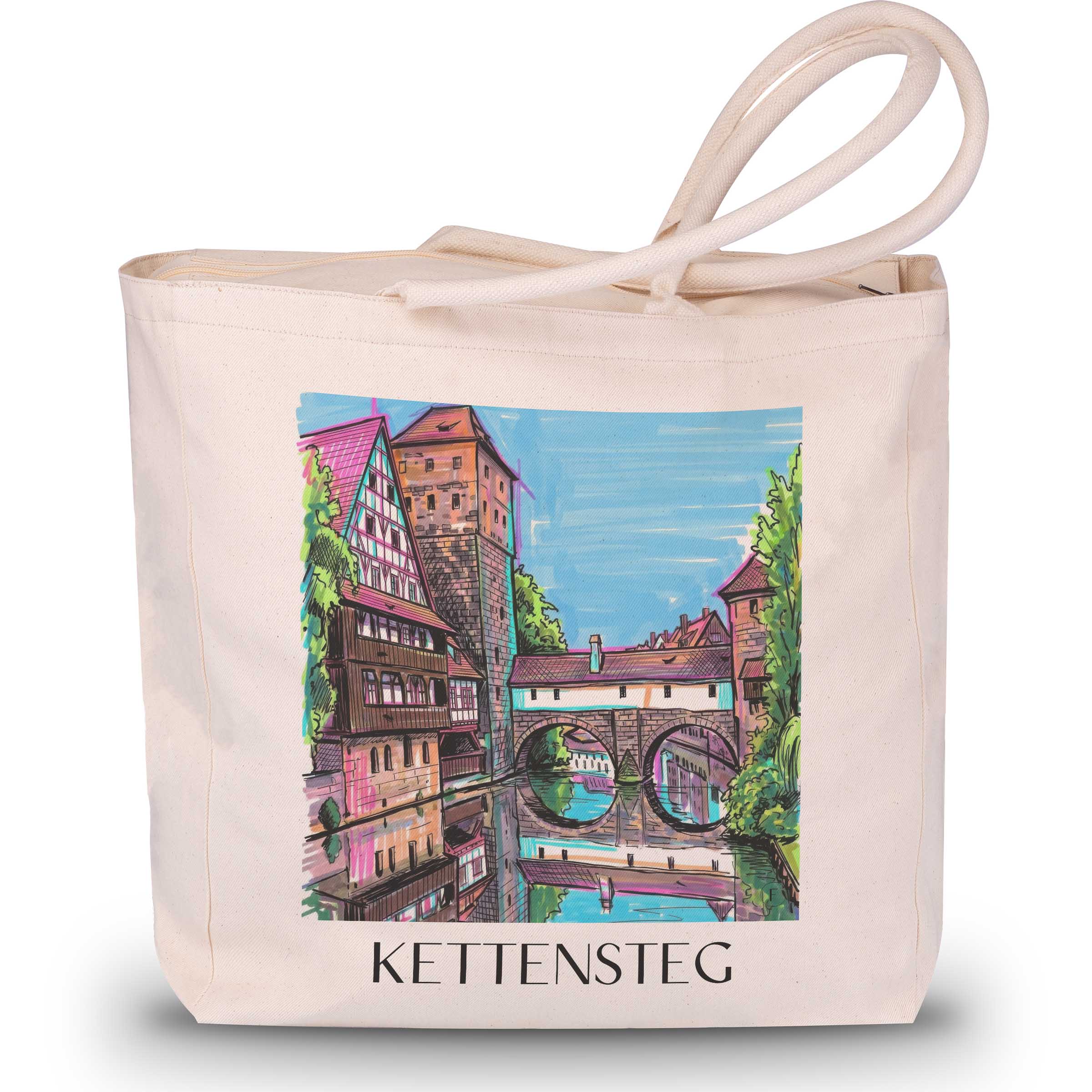 kettensteg-nürnberg-deutschland-einkaufstasche-graffiti