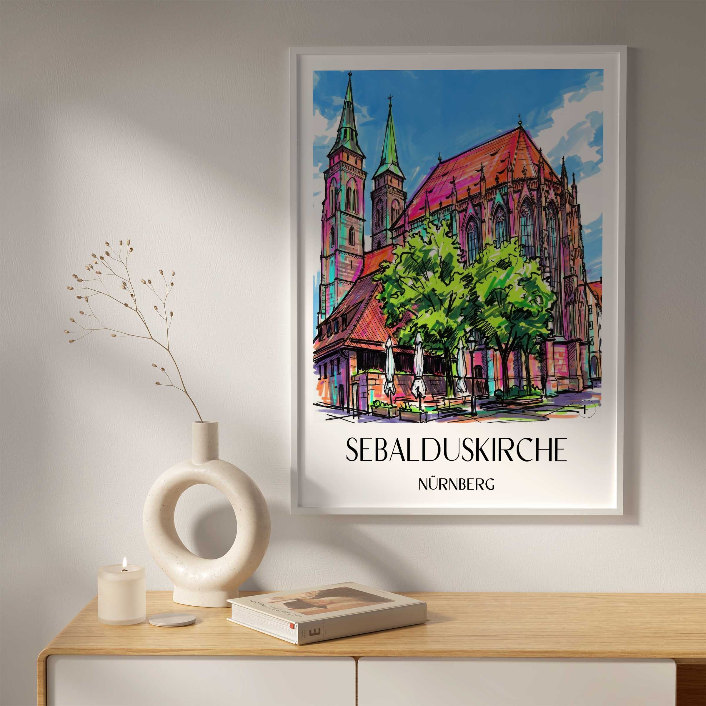 sebalduskirche-nürnberg-deutschland-poster-graffiti
