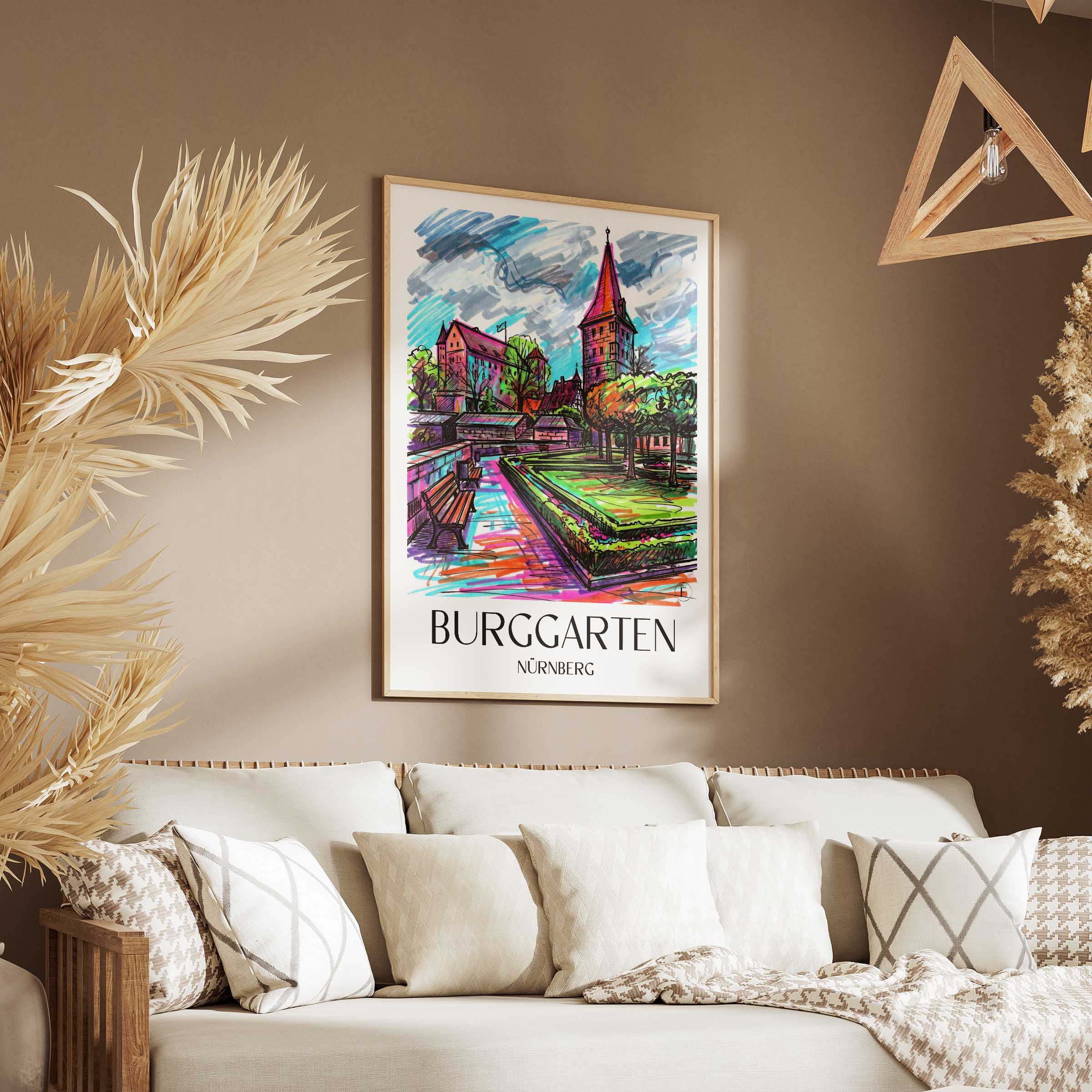burggarten-nürnberg-deutschland-poster-graffiti