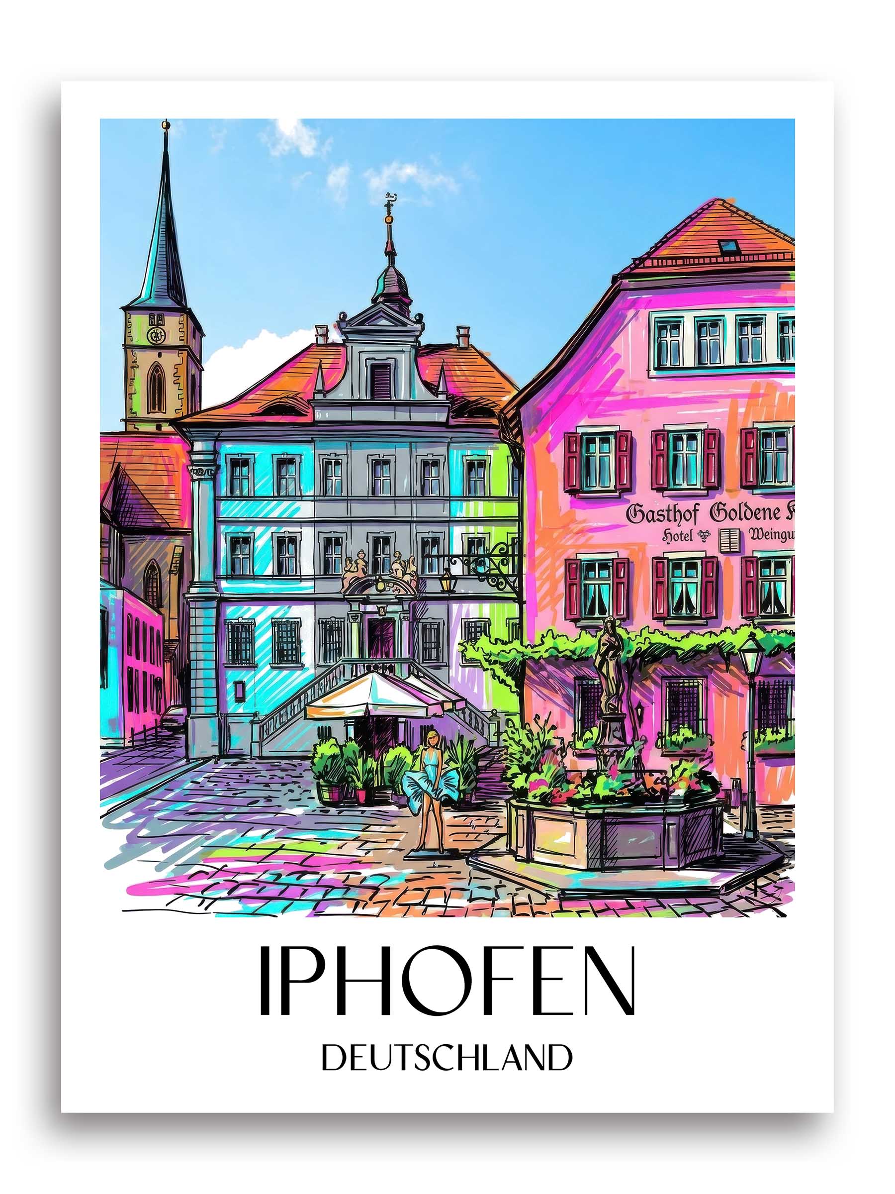 iphofen-deutschland-poster-graffiti