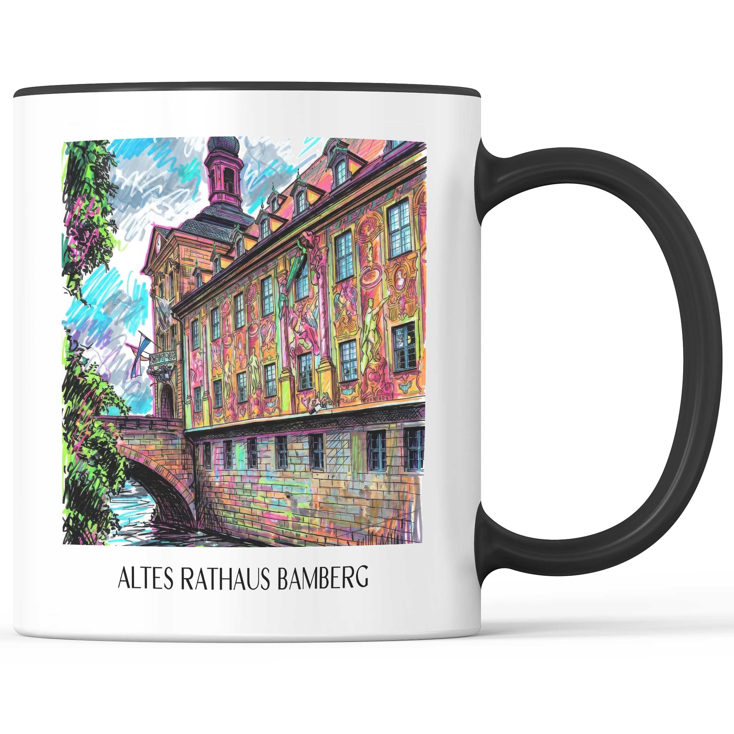 altes-rathaus-bamberg-deutschland-kaffeebecher-graffiti