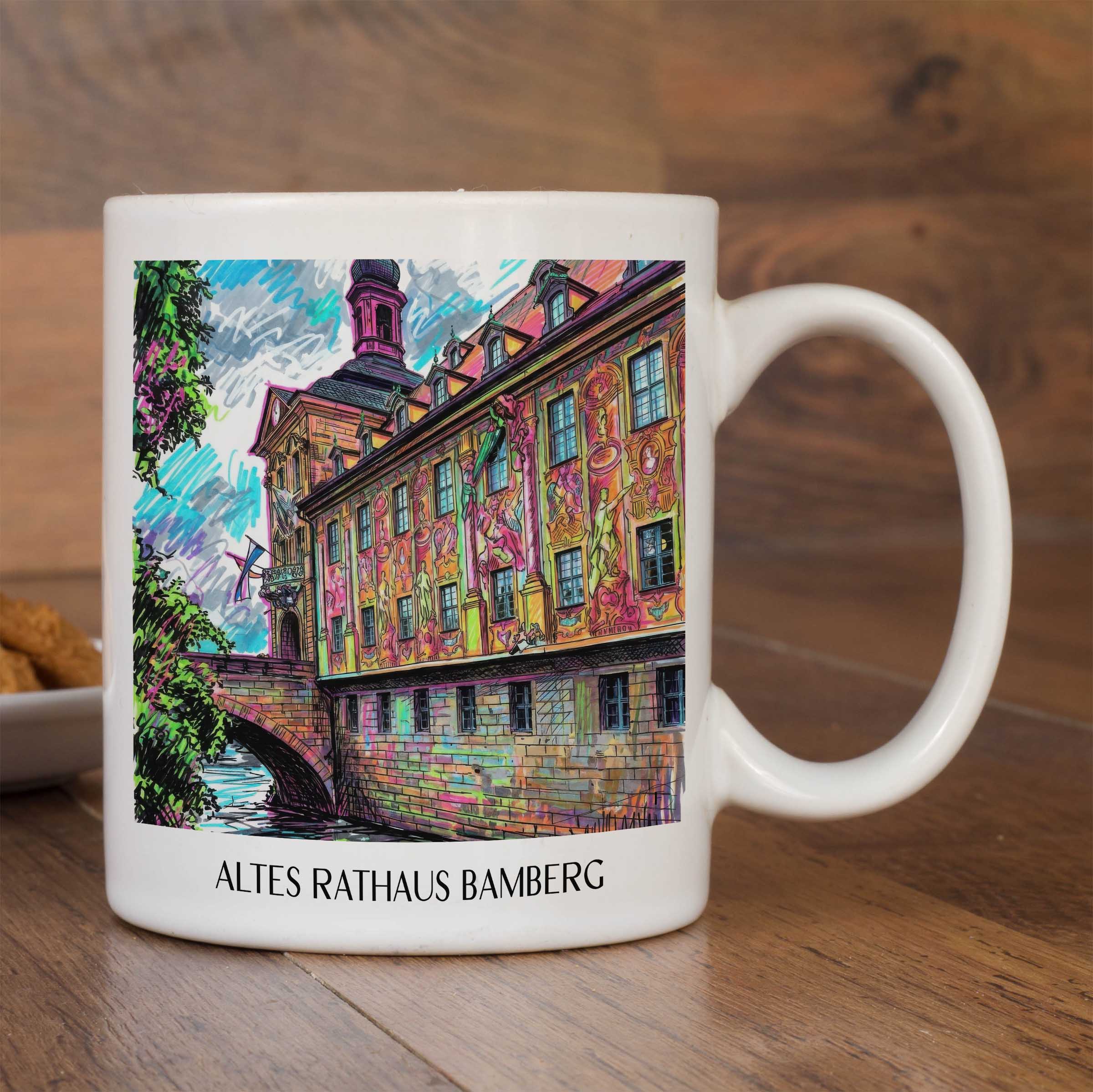 altes-rathaus-bamberg-deutschland-kaffeebecher-graffiti