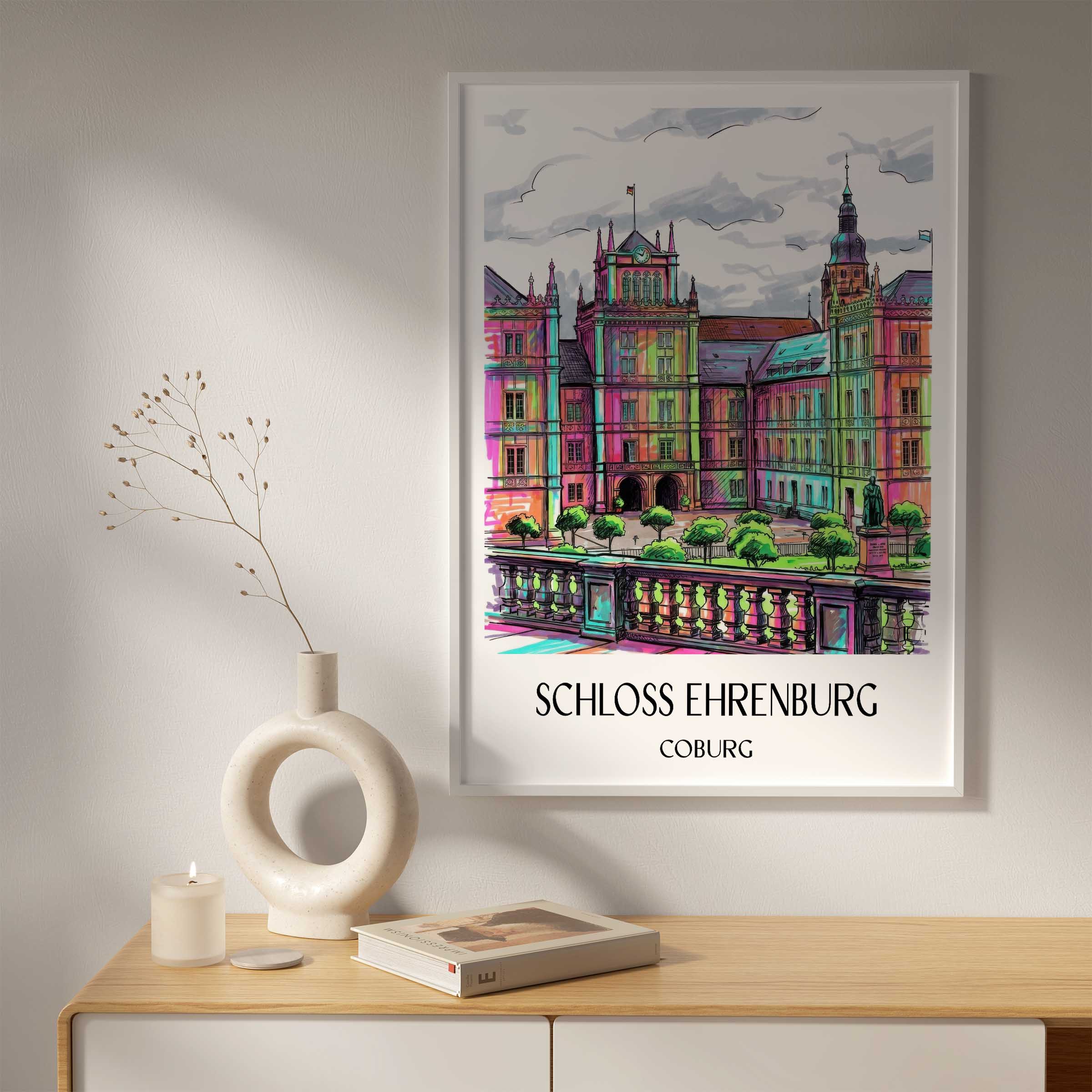 schloss-ehrenburg-coburg-deutschland-poster-graffiti