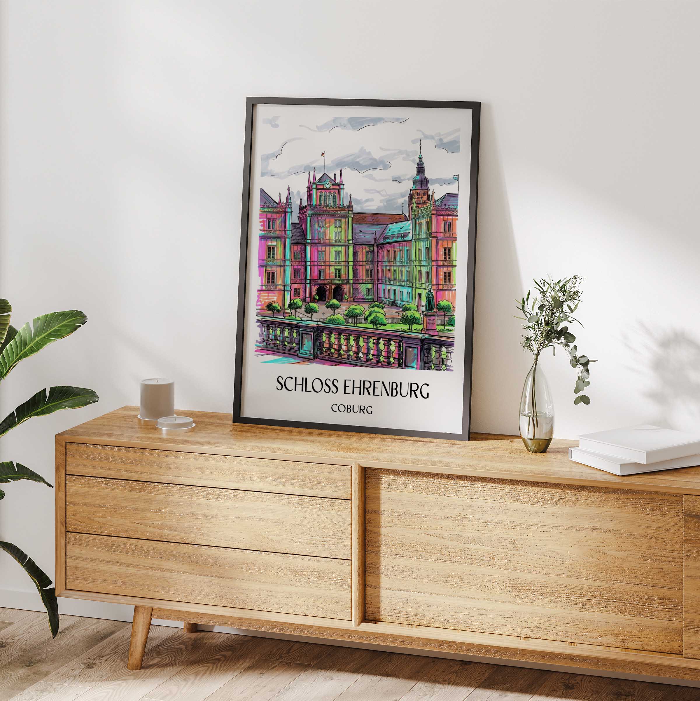 schloss-ehrenburg-coburg-deutschland-poster-graffiti