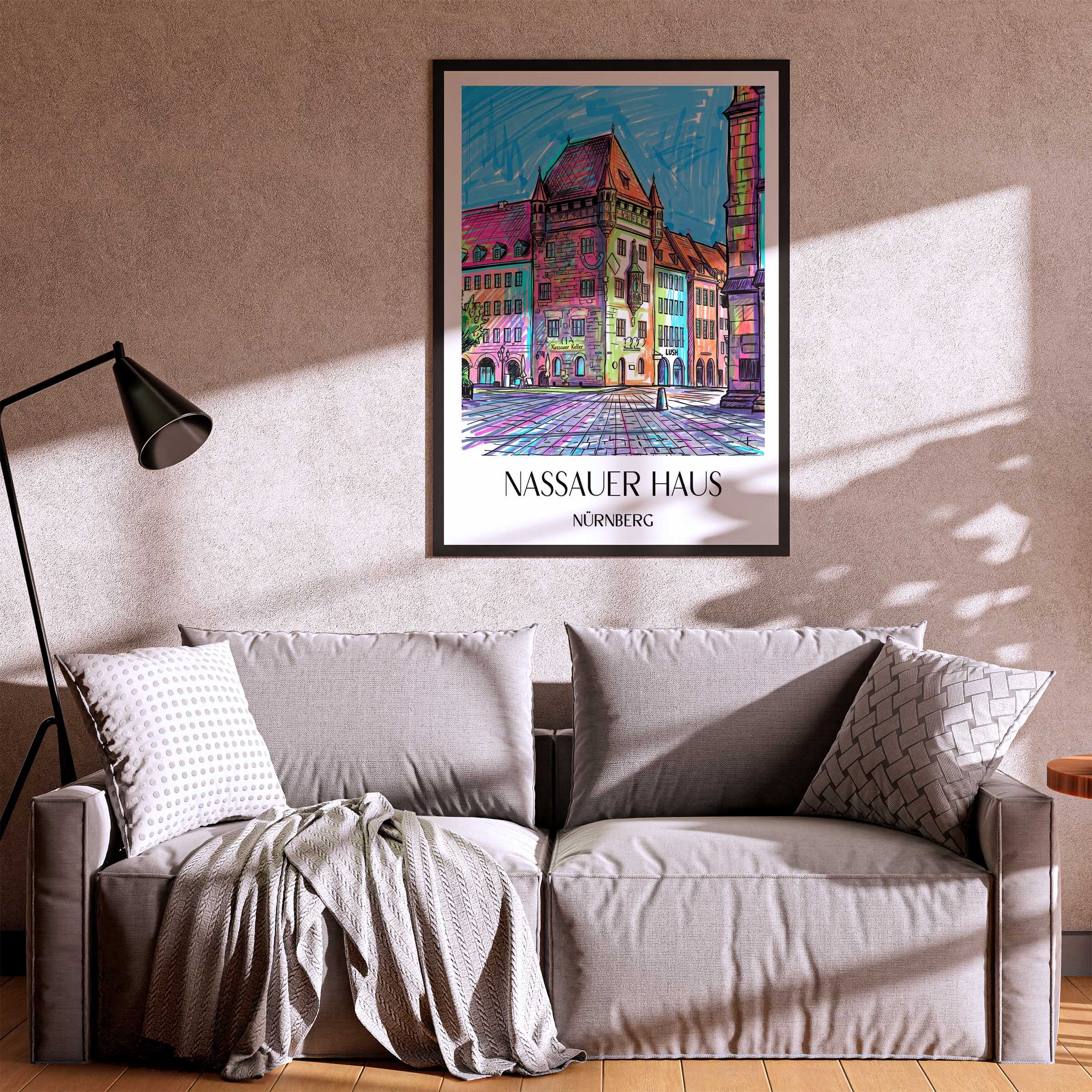 nassauer-haus-nürnberg-deutschland-poster-graffiti