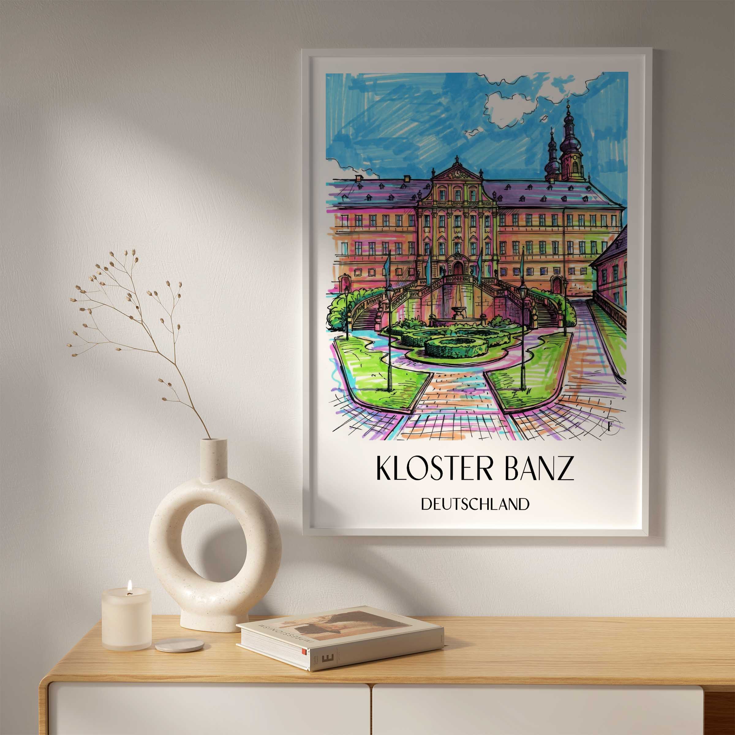 kloster-banz-deutschland-poster-graffiti