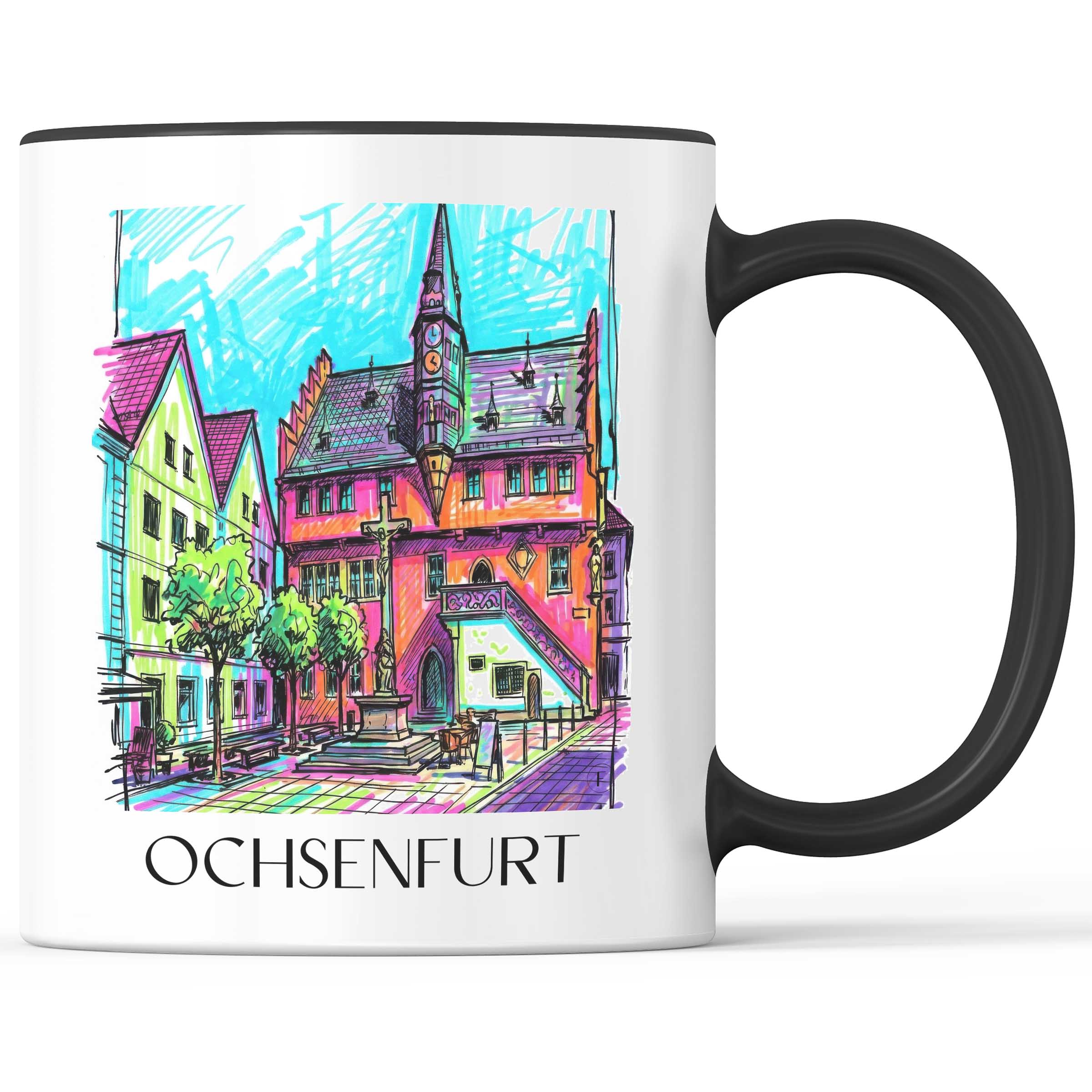 Ochsenfurt - Deutschland Becher - Kaffeetasse im Tag Graffiti Stil