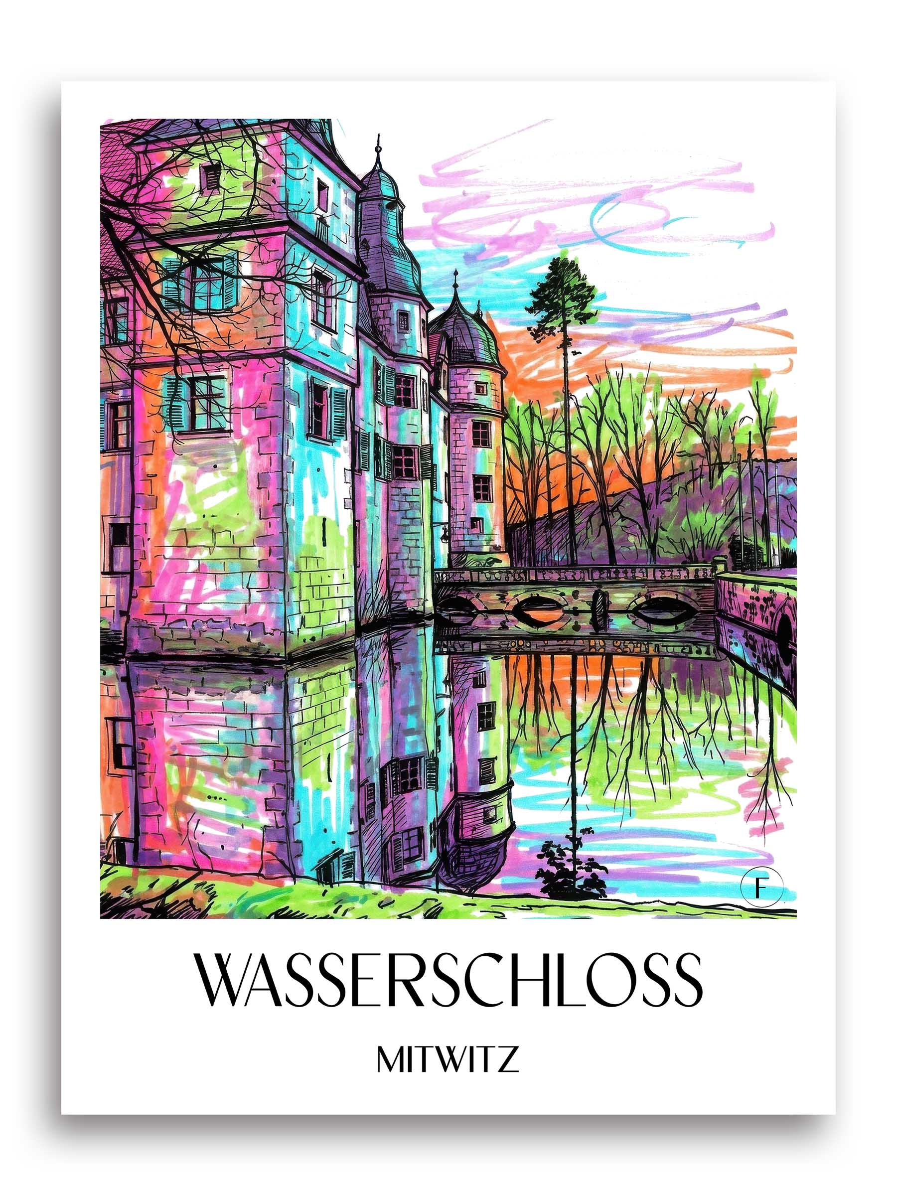 wasserschloss-mitwitz-deutschland-poster-graffiti