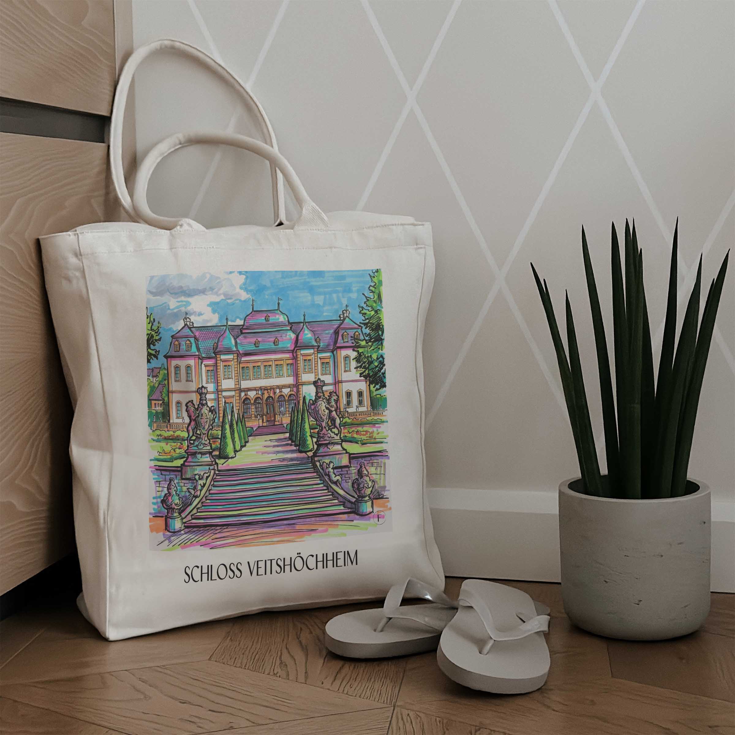 schloss-veitshöchheim-würzburg-deutschland-einkaufstasche-graffiti