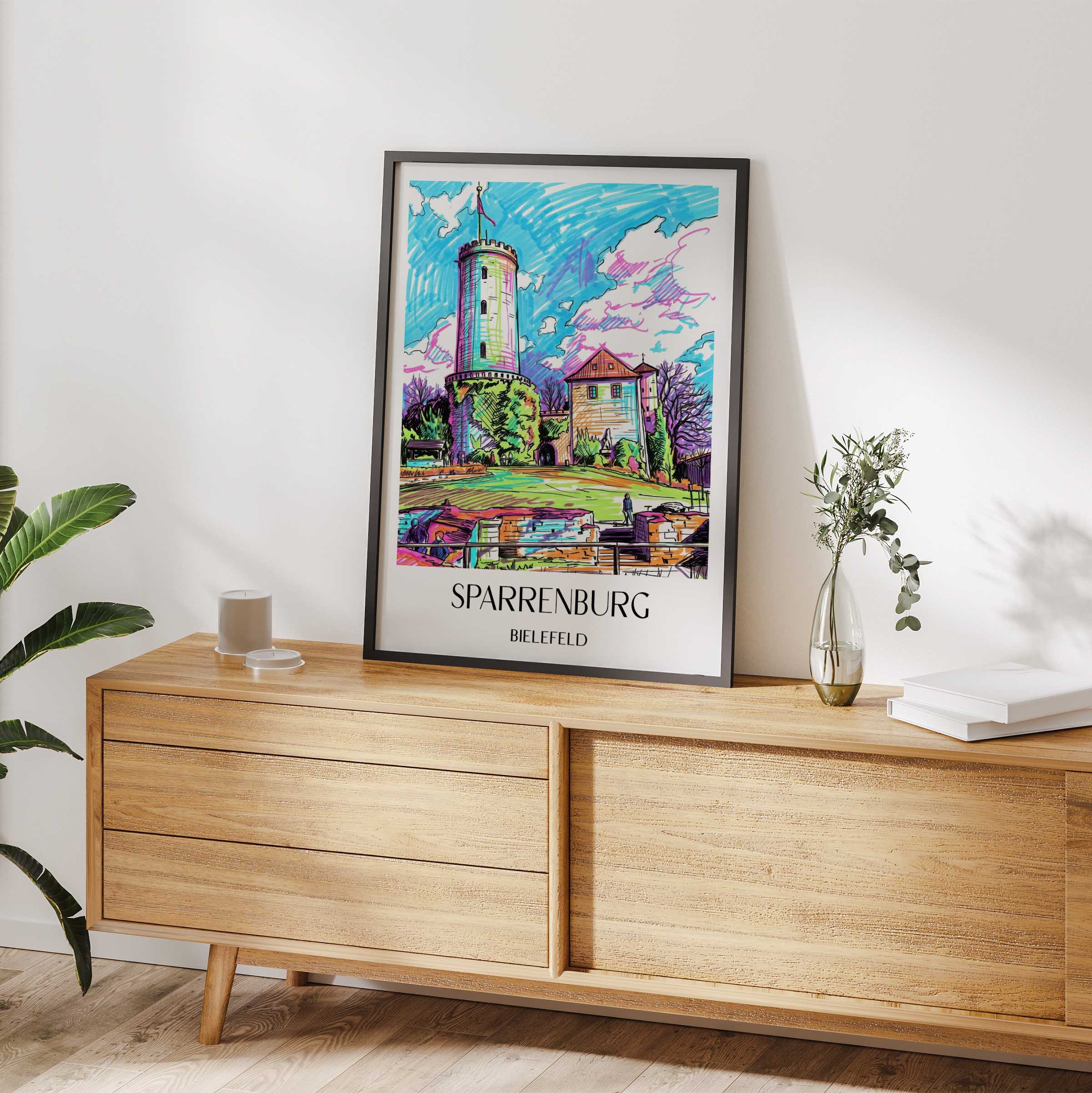 sparrenburg-bielefeld-deutschland-poster-graffiti