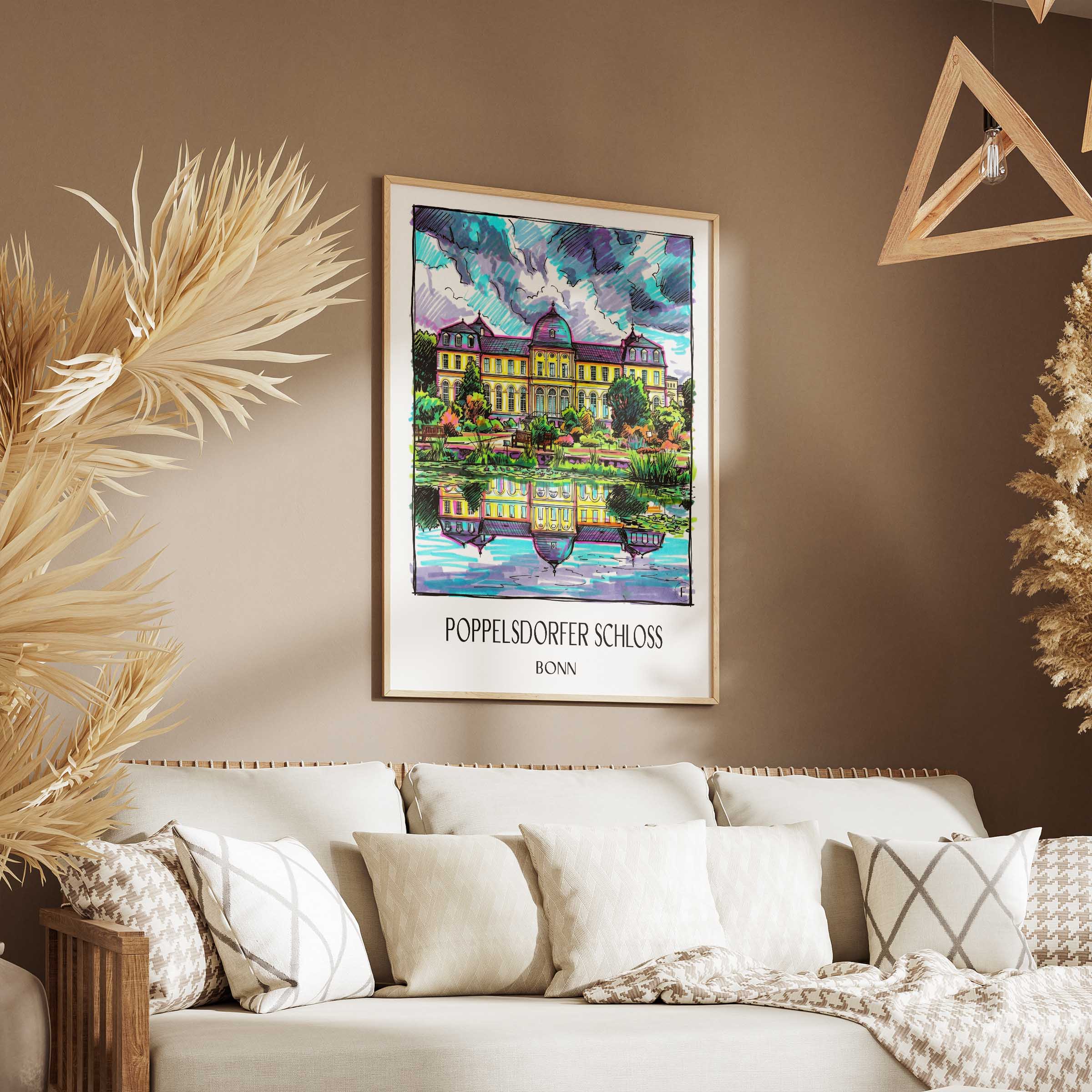 poppelsdorfer-schloss-bonn-deutschland-poster-graffiti