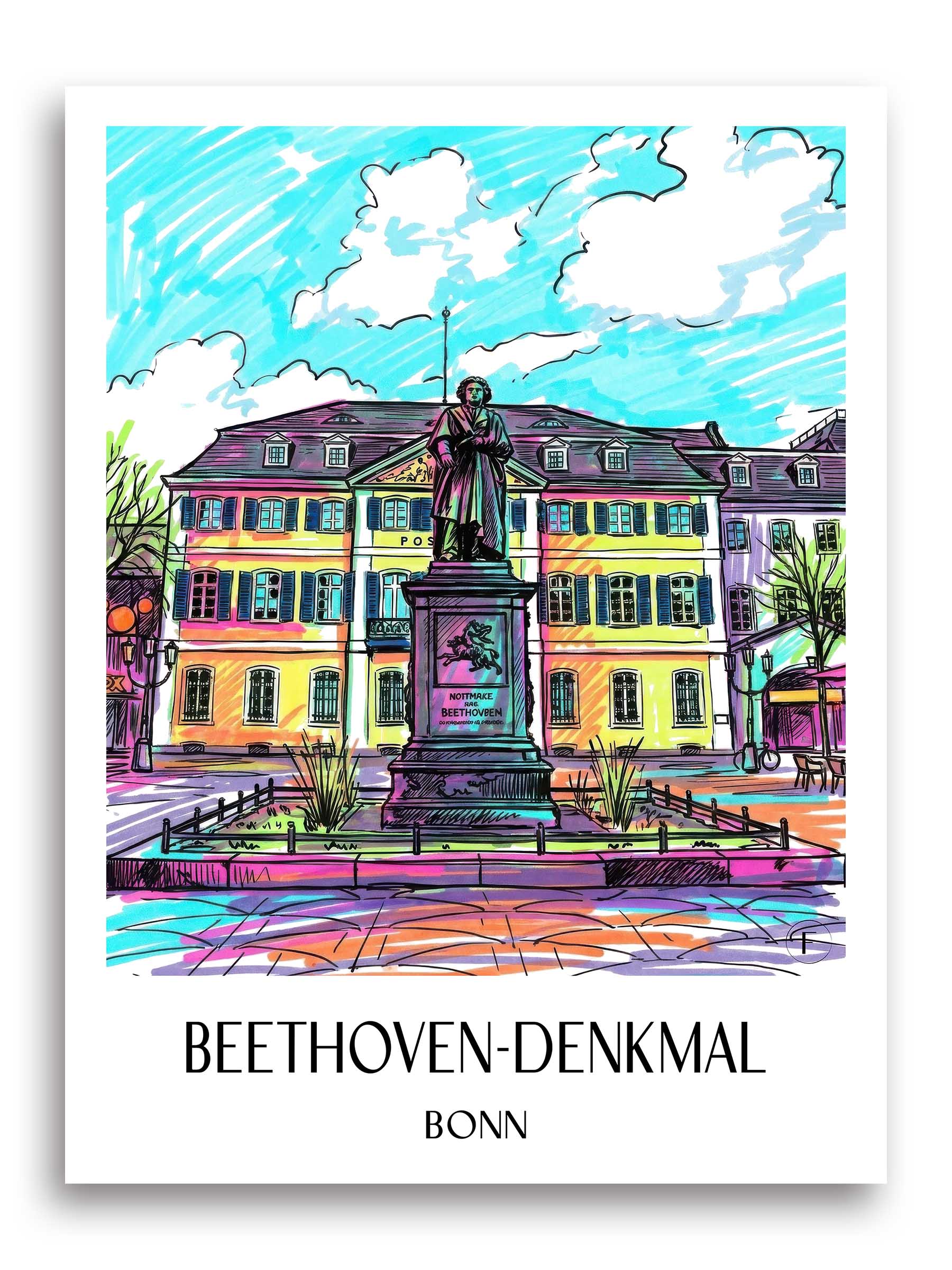 beethoven-denkmal-bonn-deutschland-poster-graffiti