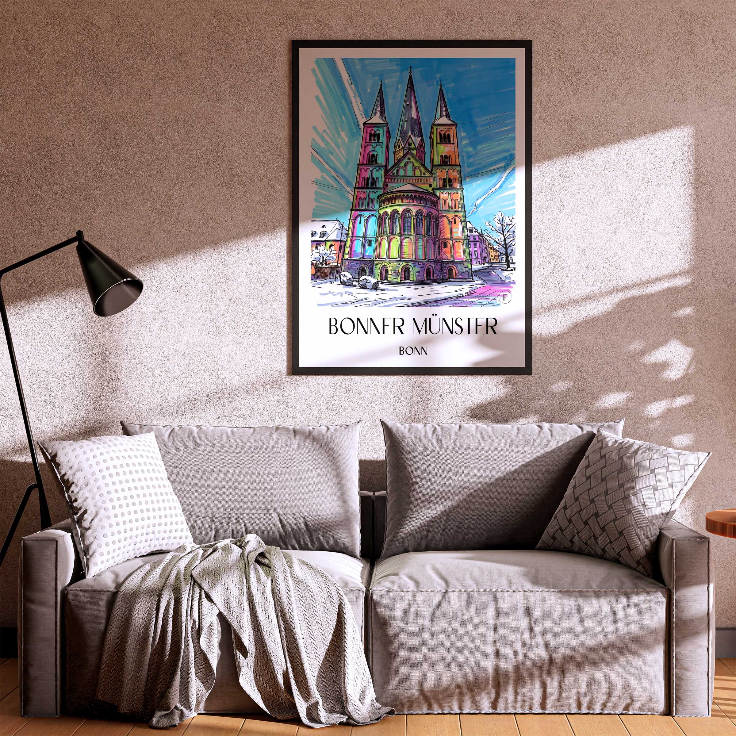 bonner-münster-bonn-deutschland-poster-graffiti