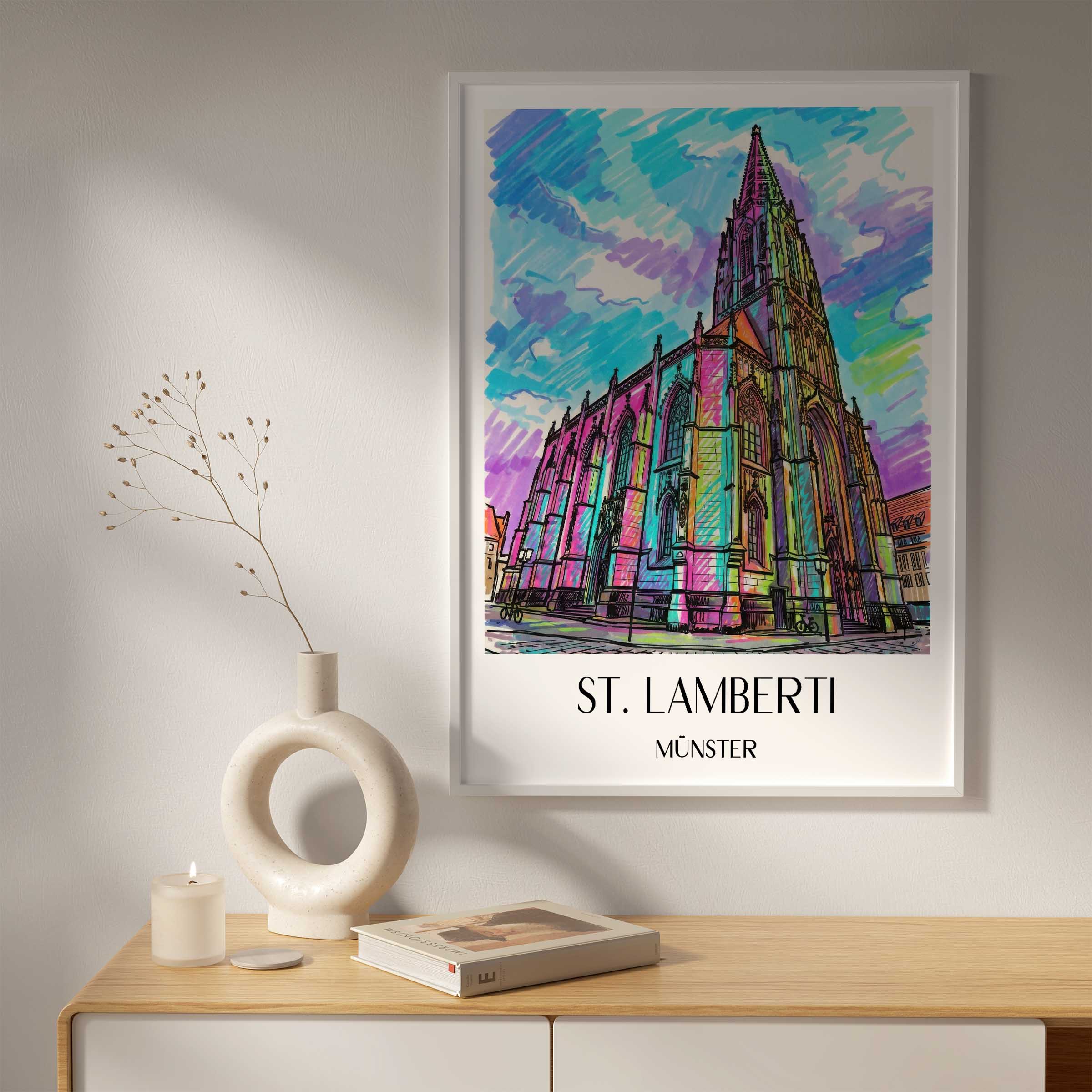 st.-lamberti-münster-deutschland-poster-graffiti