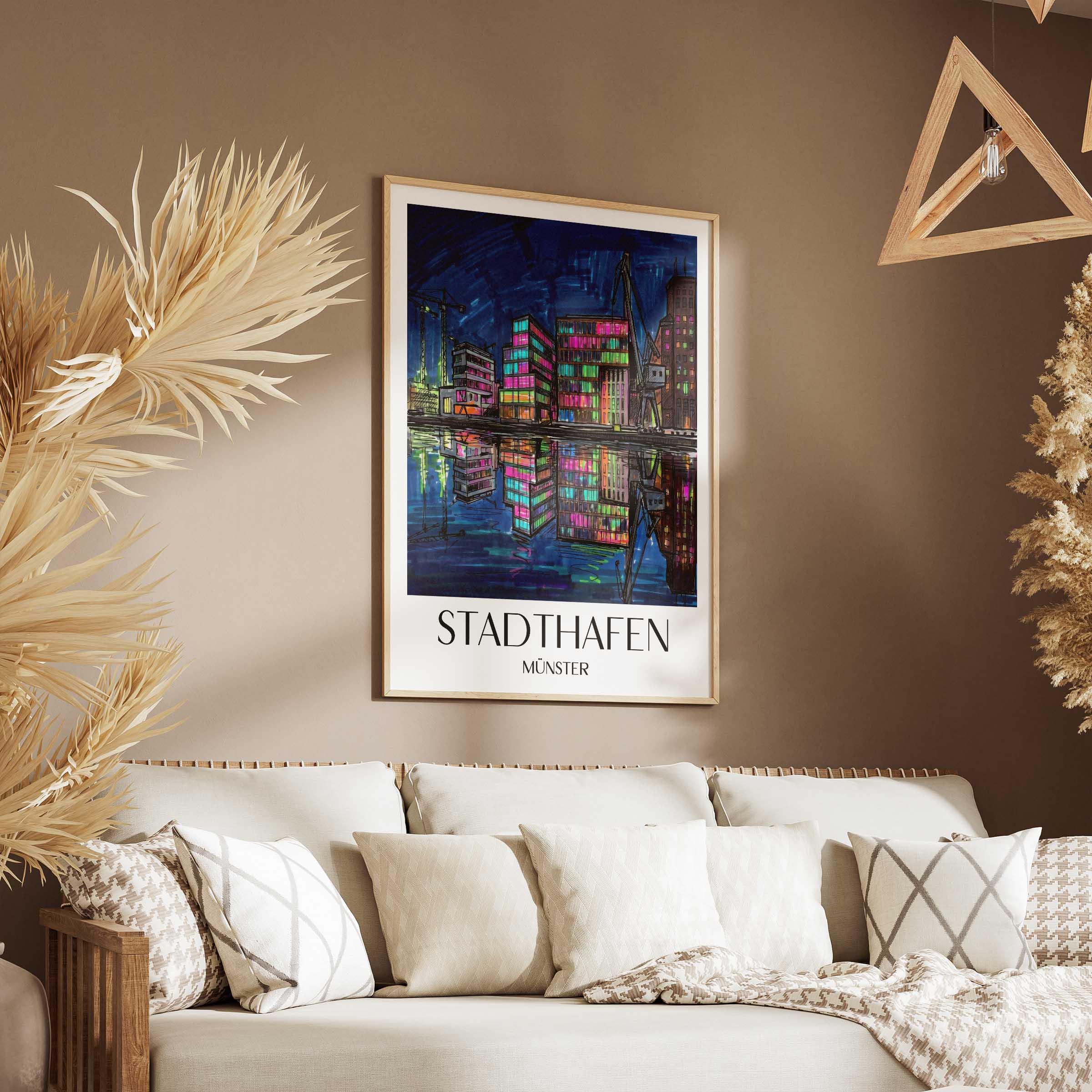 stadthafen-münster-deutschland-poster-graffiti