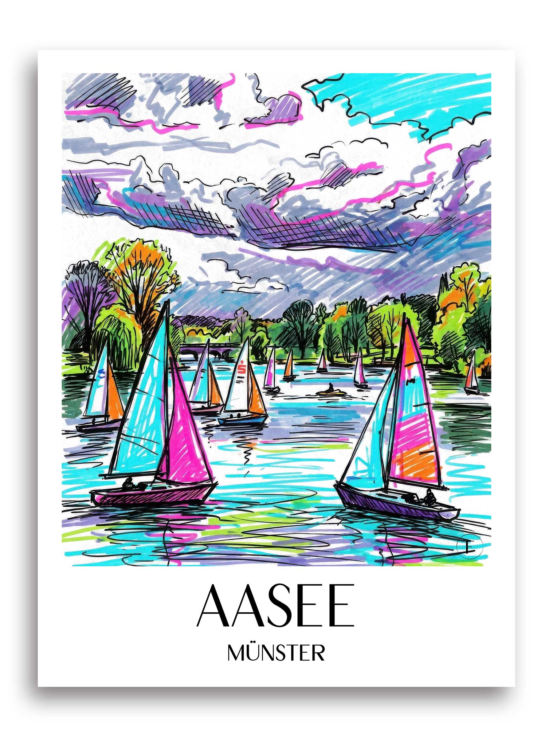 aasee-münster-deutschland-poster-graffiti