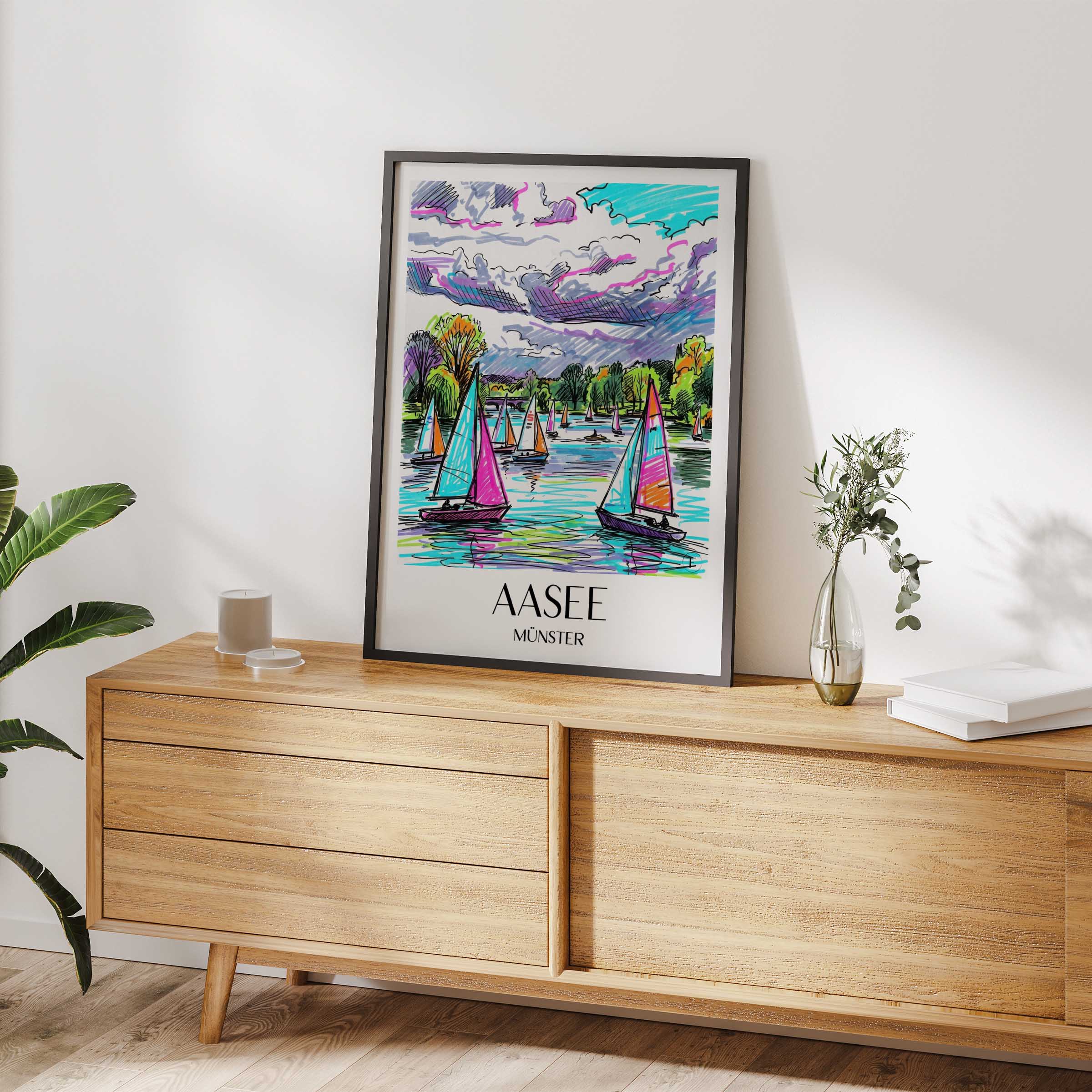 aasee-münster-deutschland-poster-graffiti