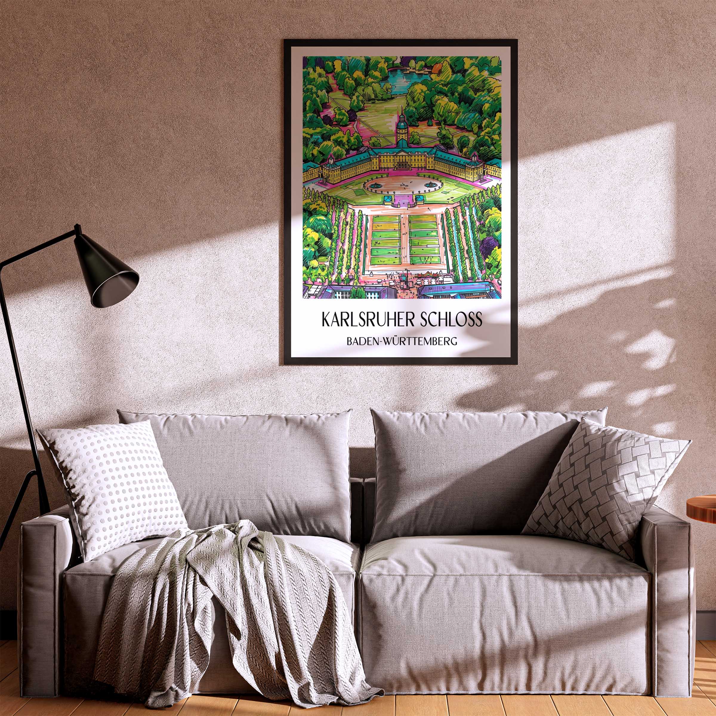 karlsruher-schloss-baden-württemberg-deutschland-poster-graffiti