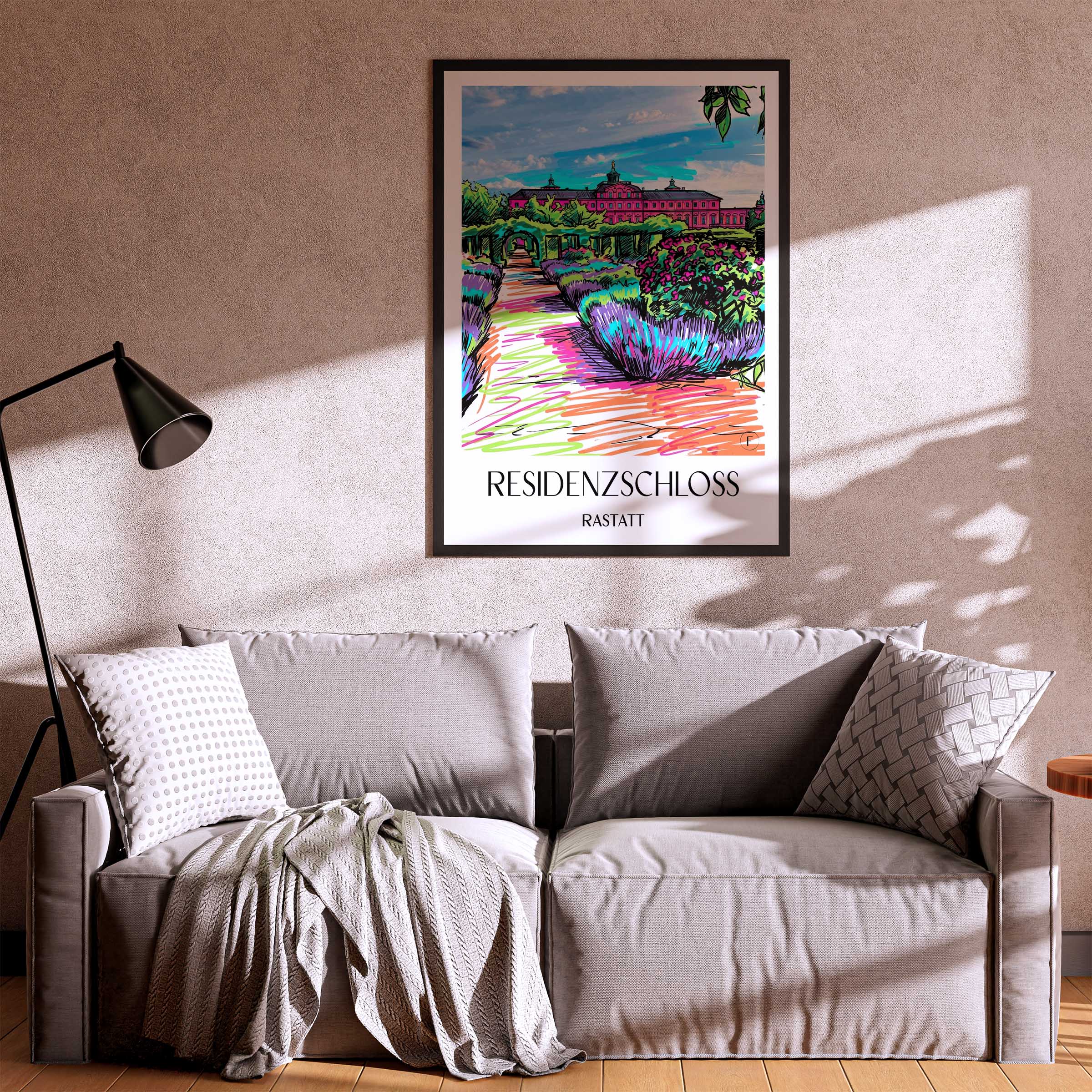 residenzschloss-rastatt-deutschland-poster-graffiti