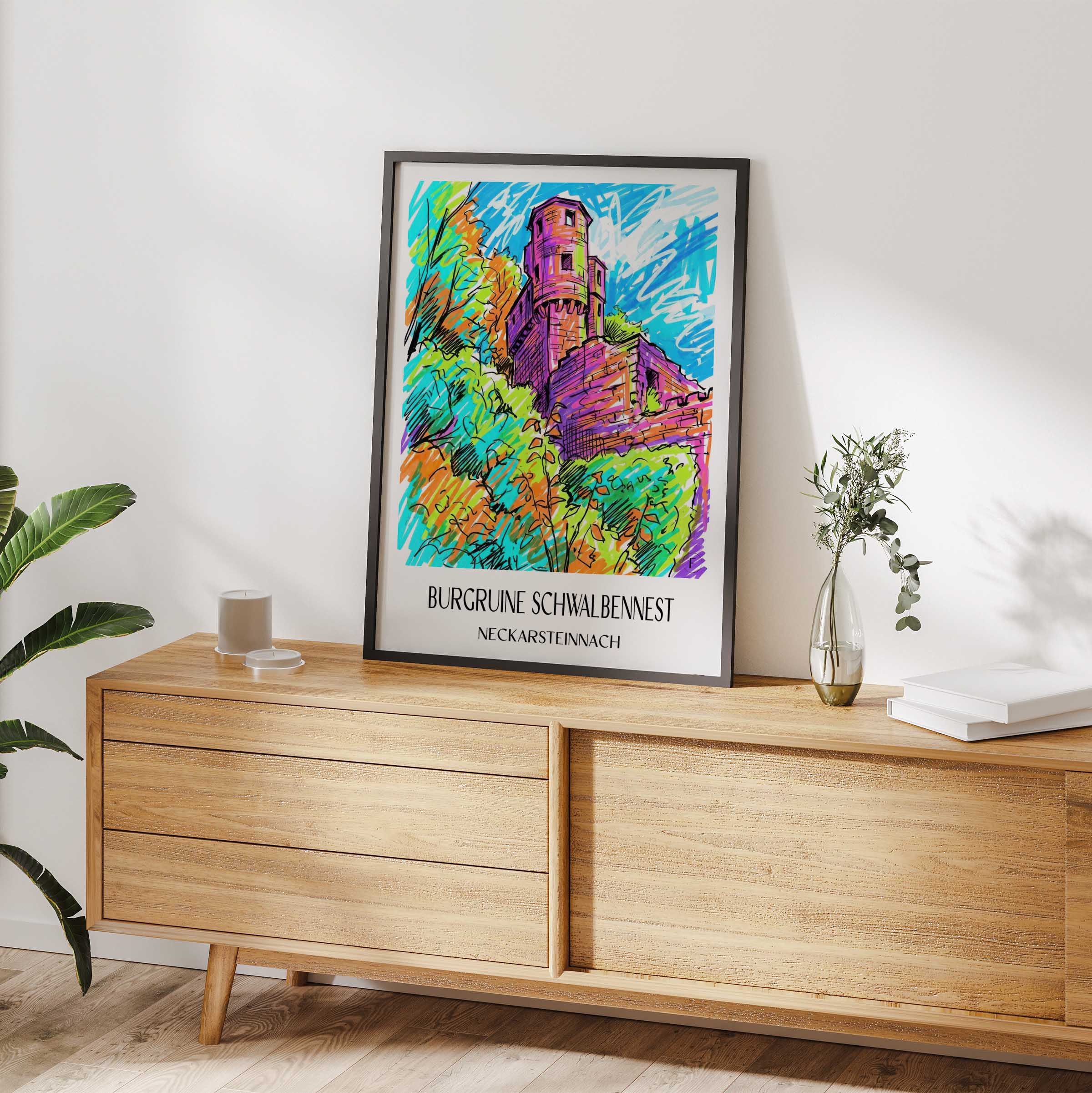 burgruine-schwalbennest-neckarsteinnach-deutschland-poster-graffiti