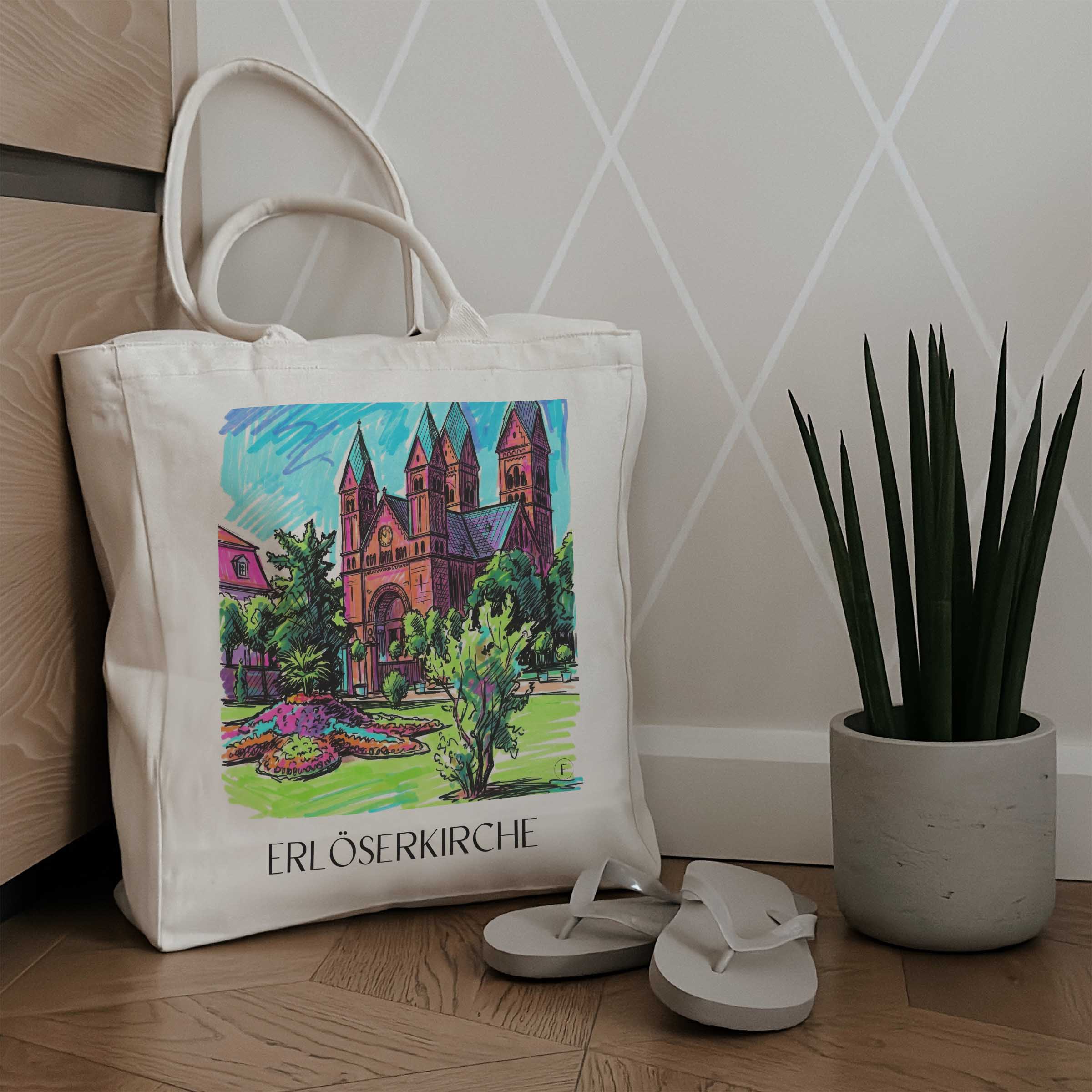 erlöserkirche-bad-homburg-deutschland-einkaufstasche-graffiti