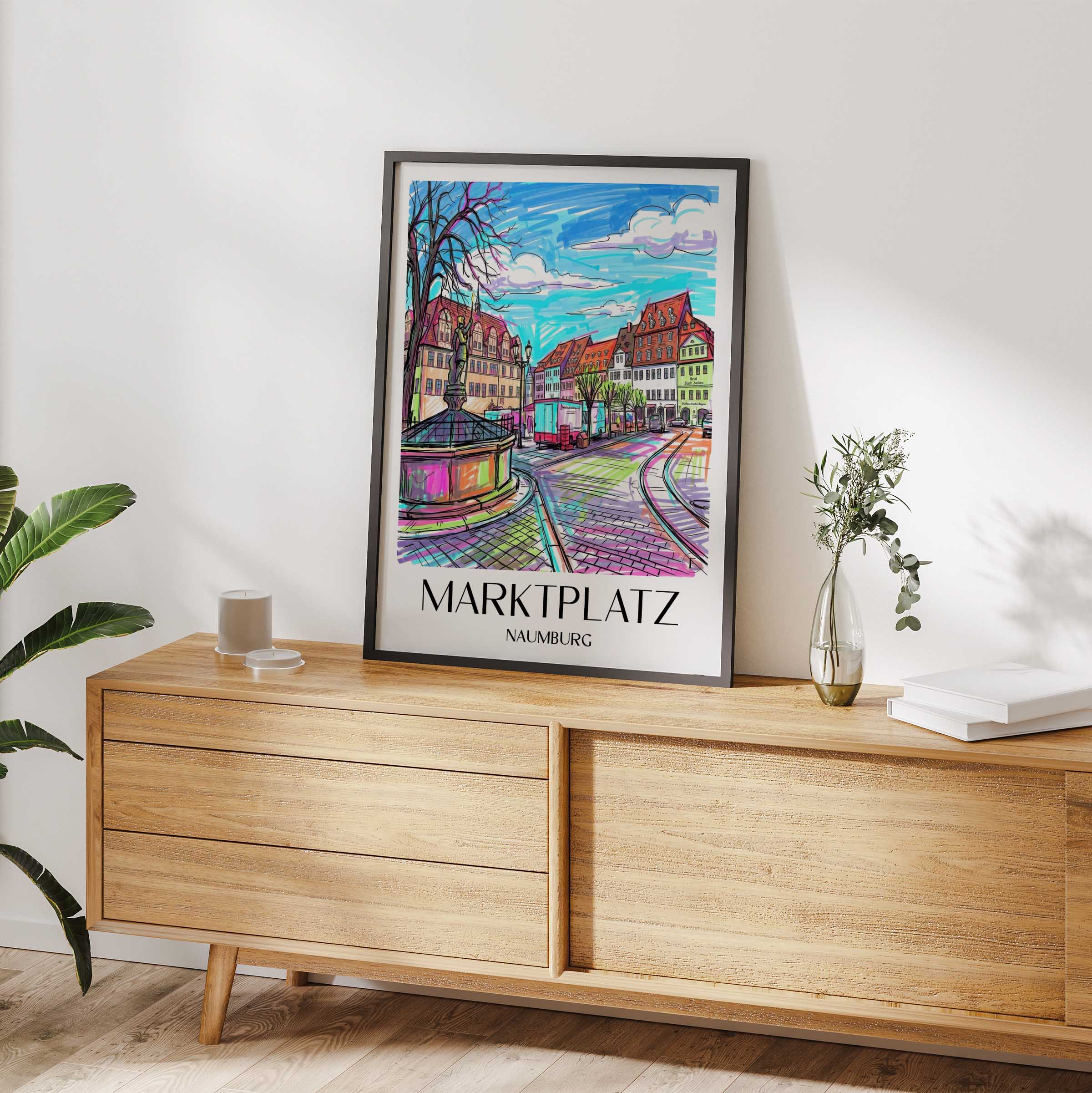 marktplatz-naumburg-deutschland-poster-graffiti