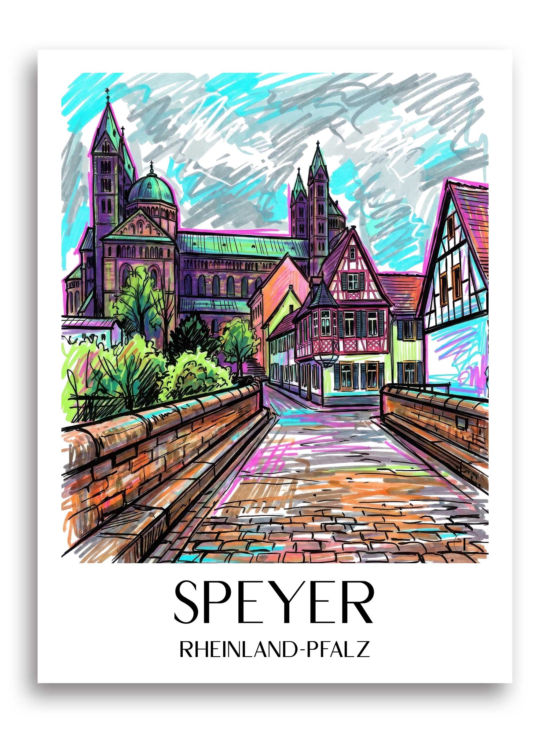 speyer-rheinland-pfalz-deutschland-poster-graffiti