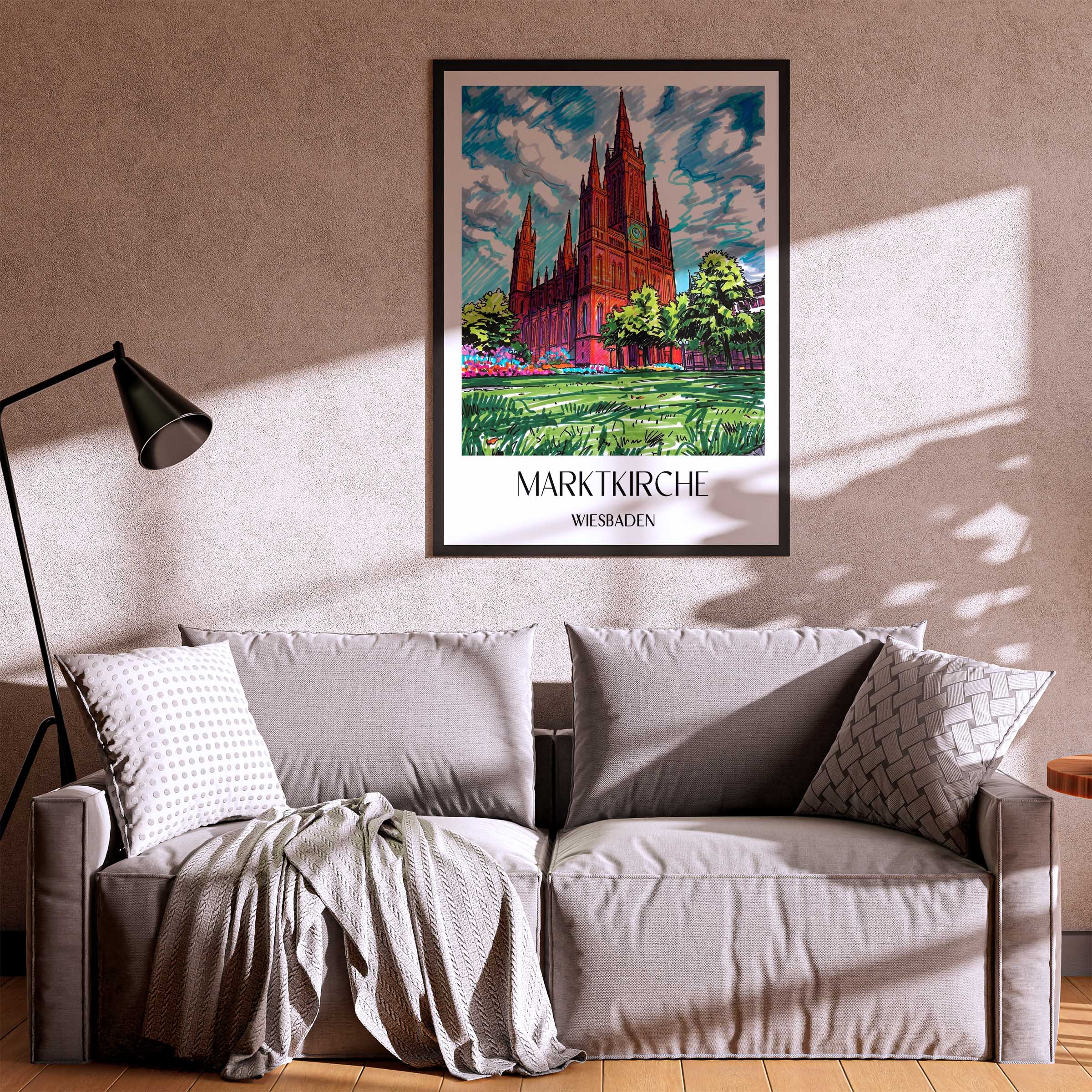 marktkirche-wiesbaden-deutschland-poster-graffiti