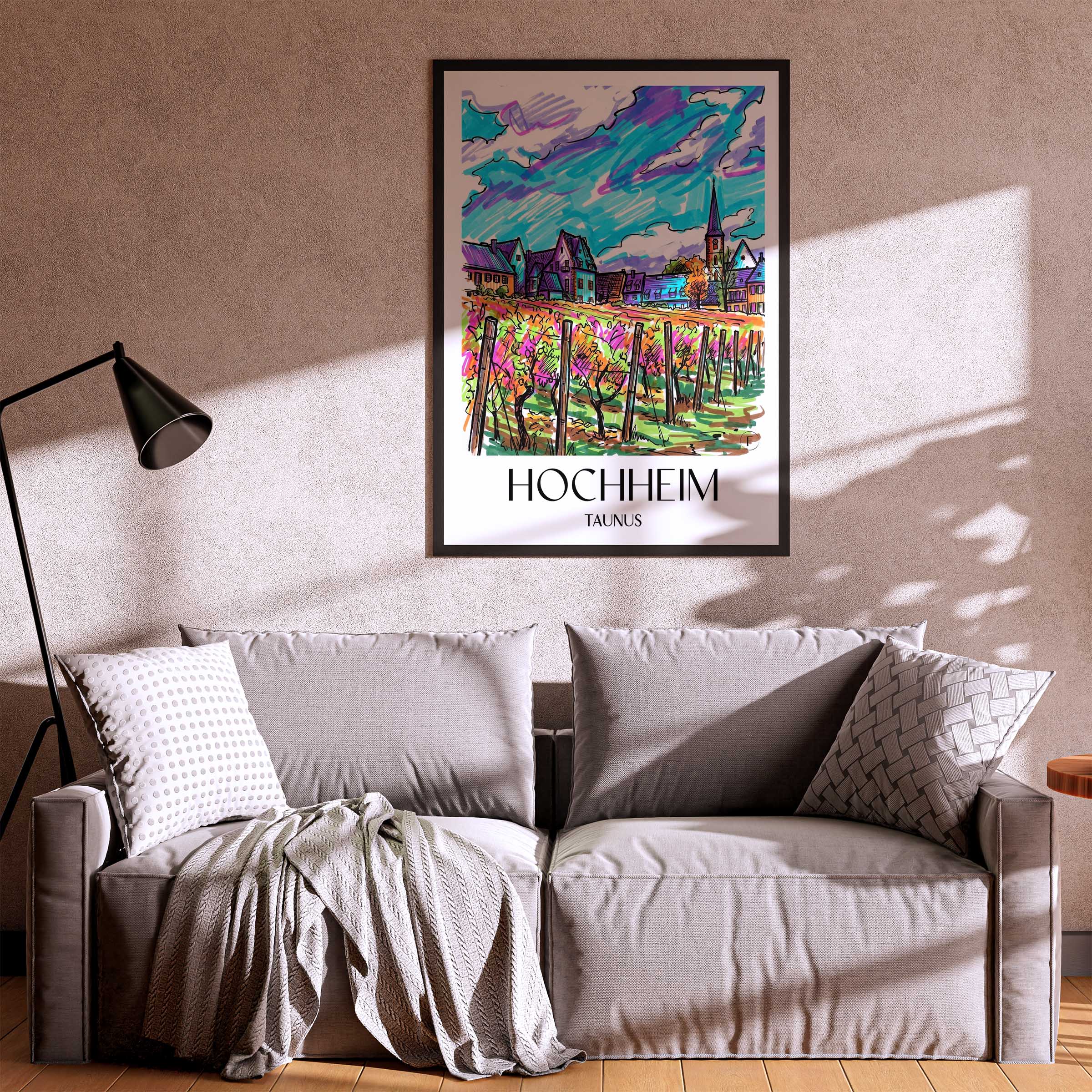 hochheim-taunus-deutschland-poster-graffiti