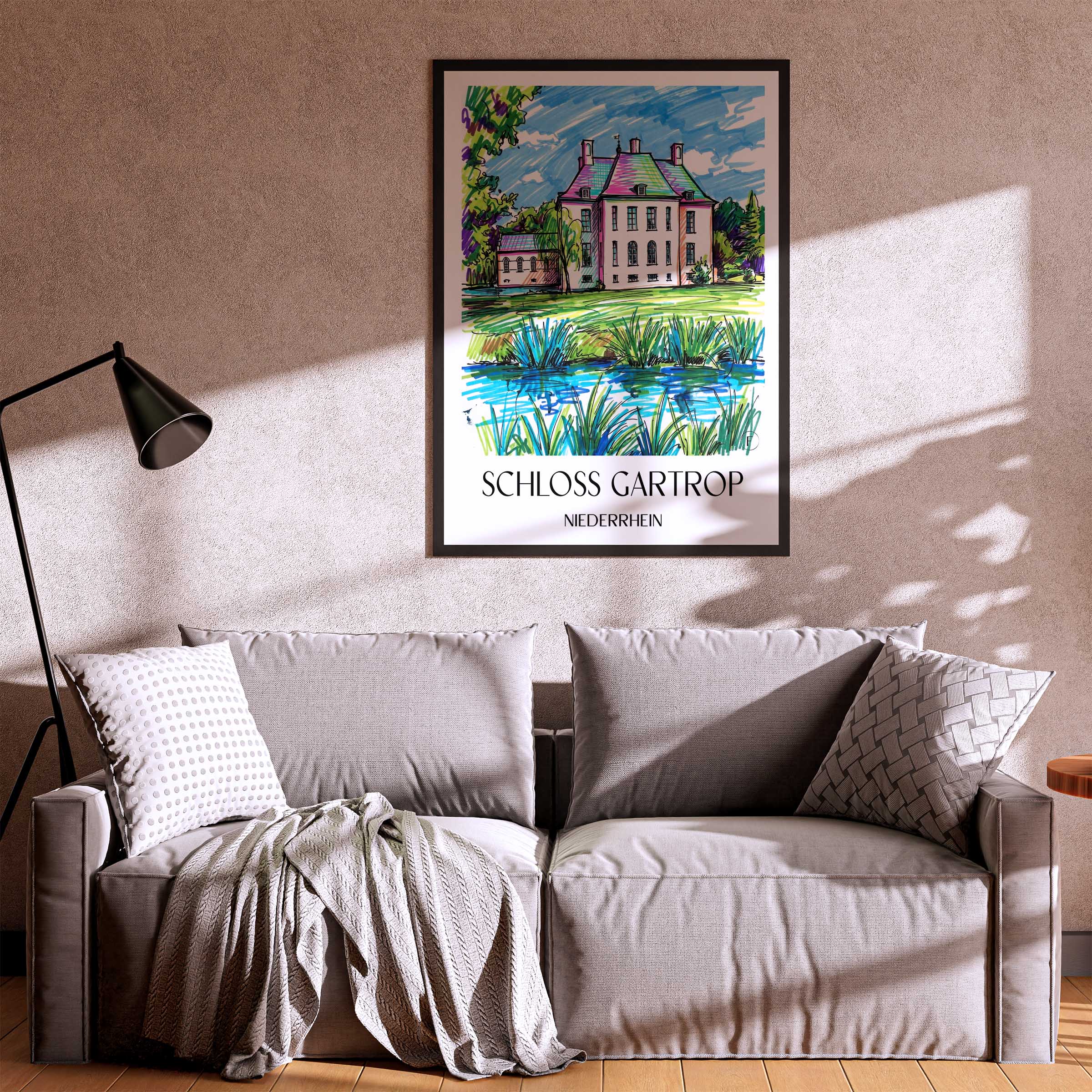 schloss-gartrop-niederrhein-deutschland-poster-graffiti