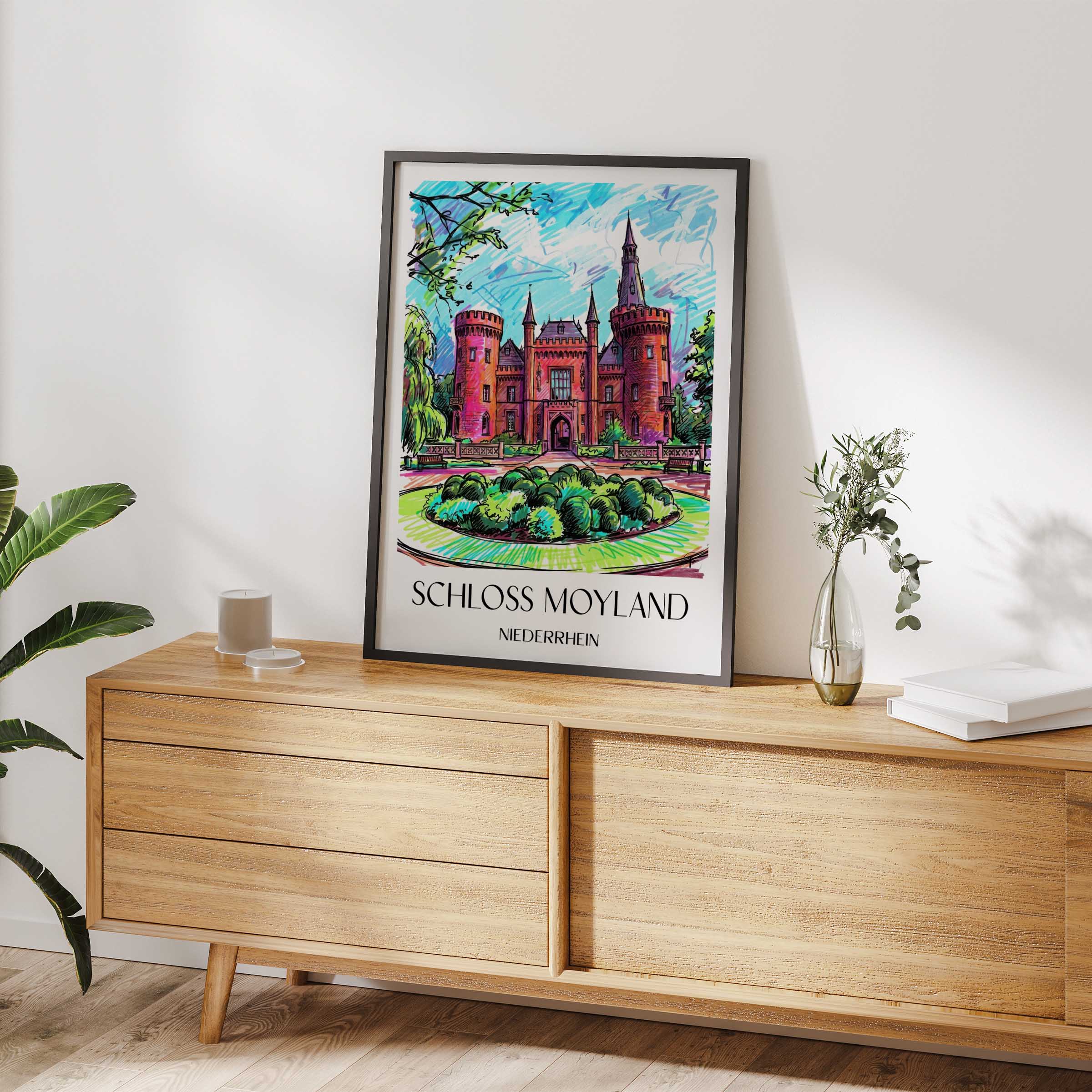 schloss-moyland-niederrhein-deutschland-poster-graffiti