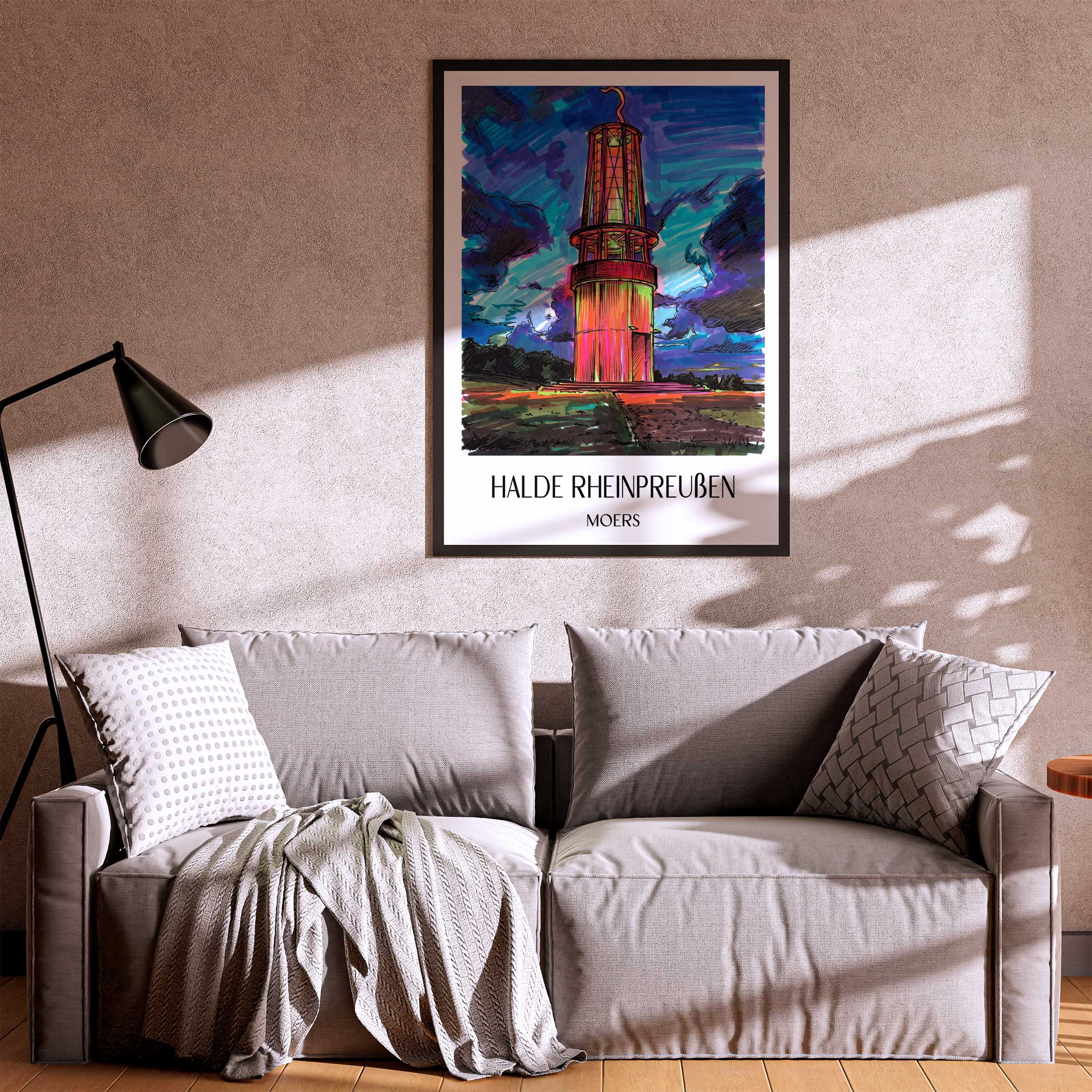 halde-rheinpreußen-moers-deutschland-poster-graffiti
