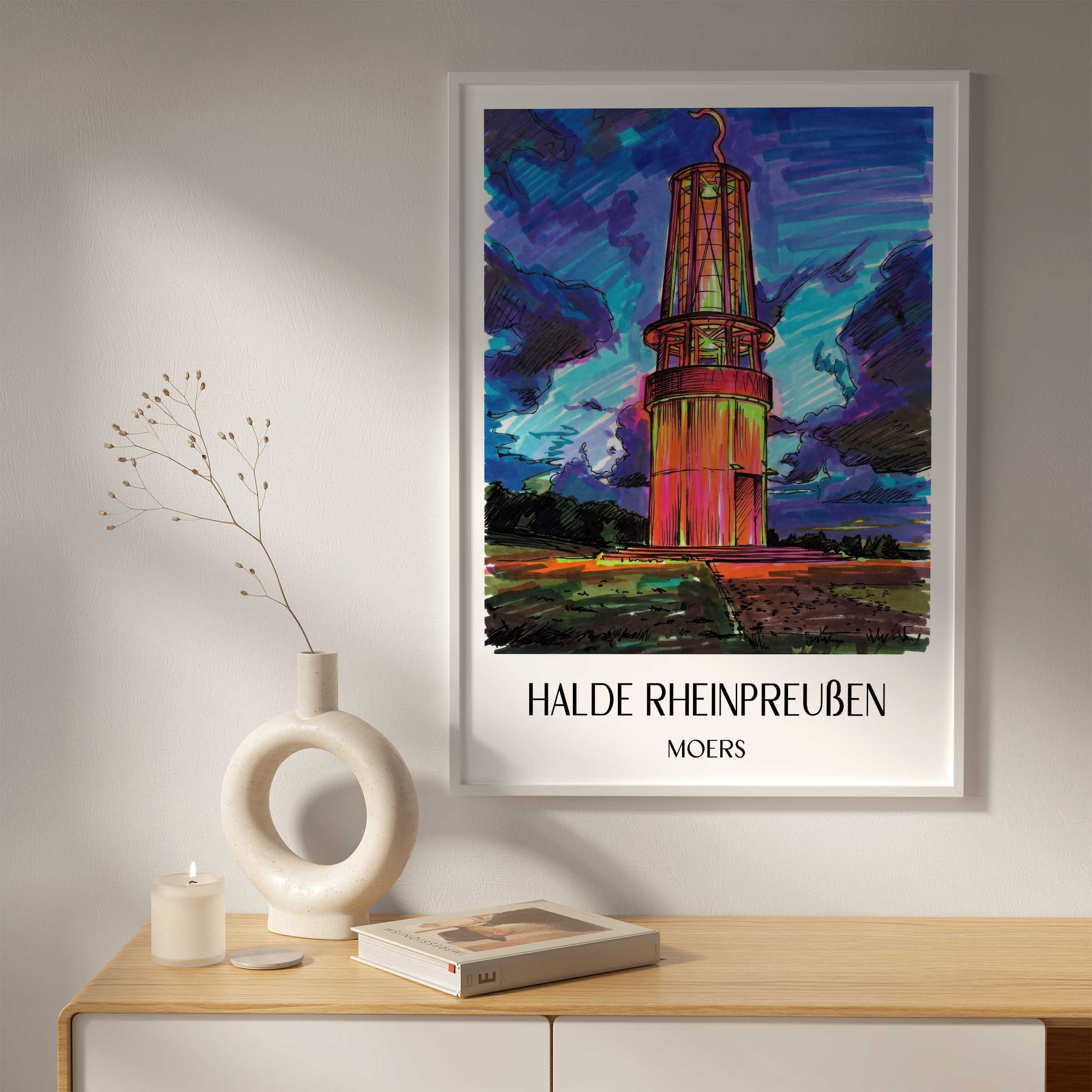 halde-rheinpreußen-moers-deutschland-poster-graffiti
