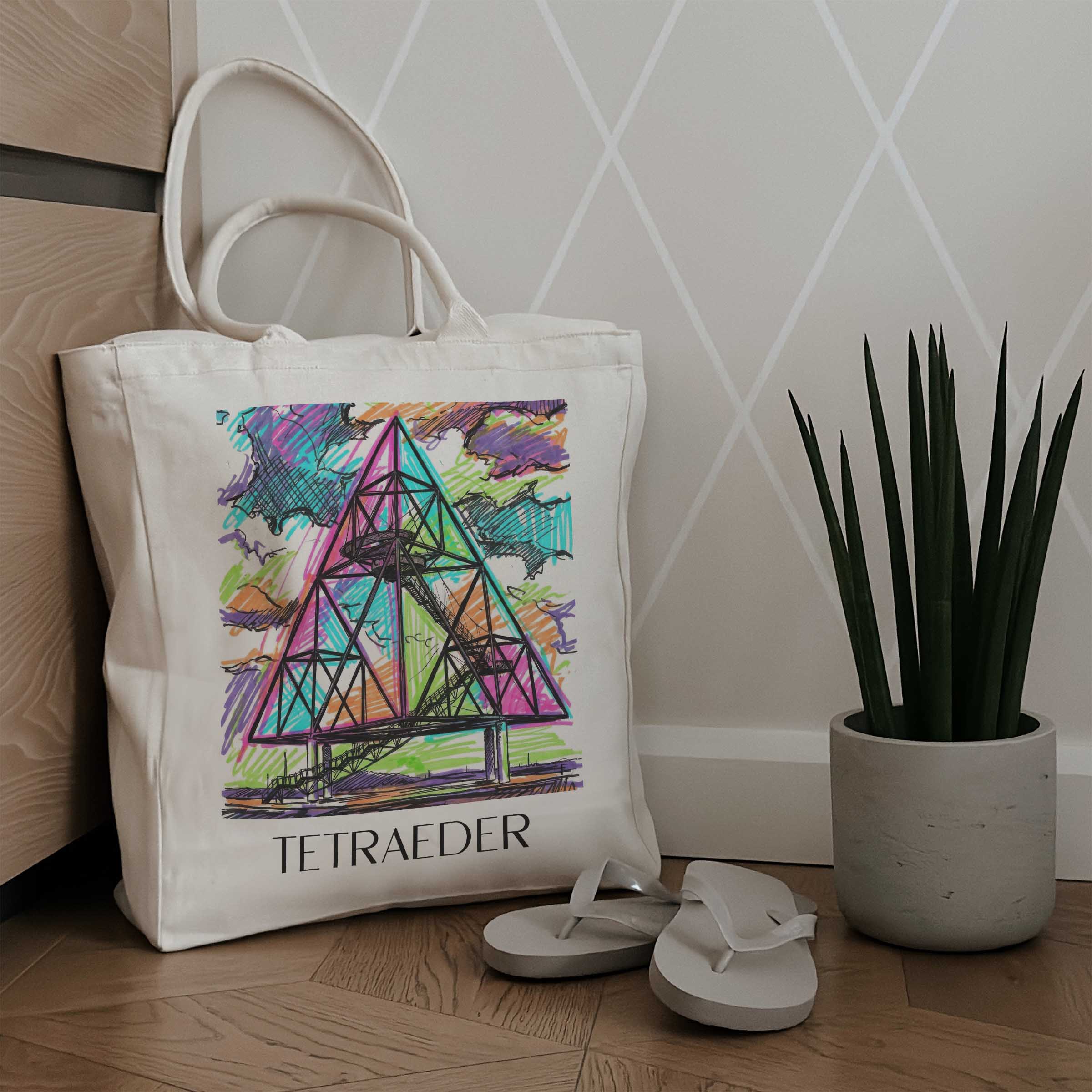 tetraeder-bottrop-deutschland-einkaufstasche-graffiti