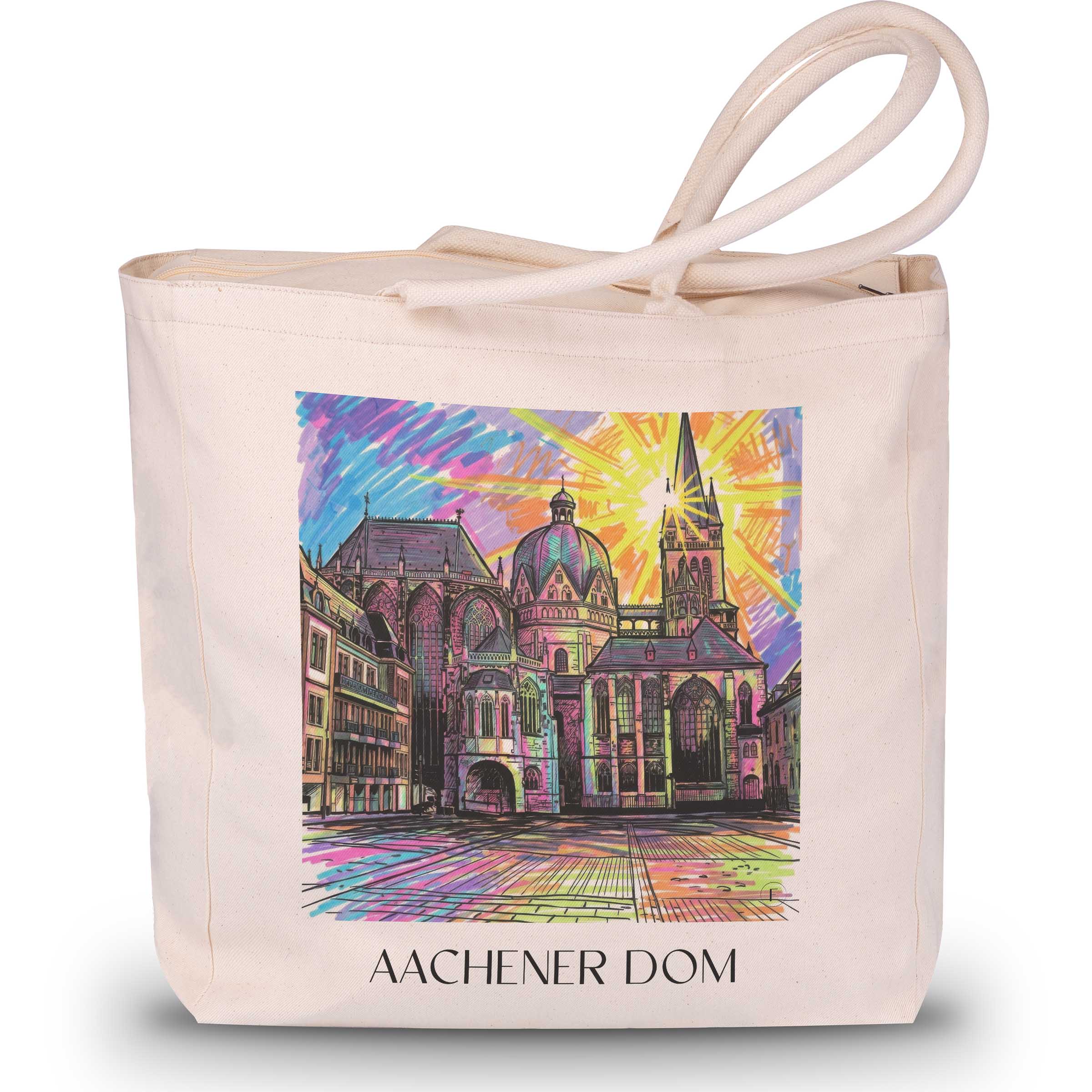 aachener-dom-rheinland-deutschland-einkaufstasche-graffiti