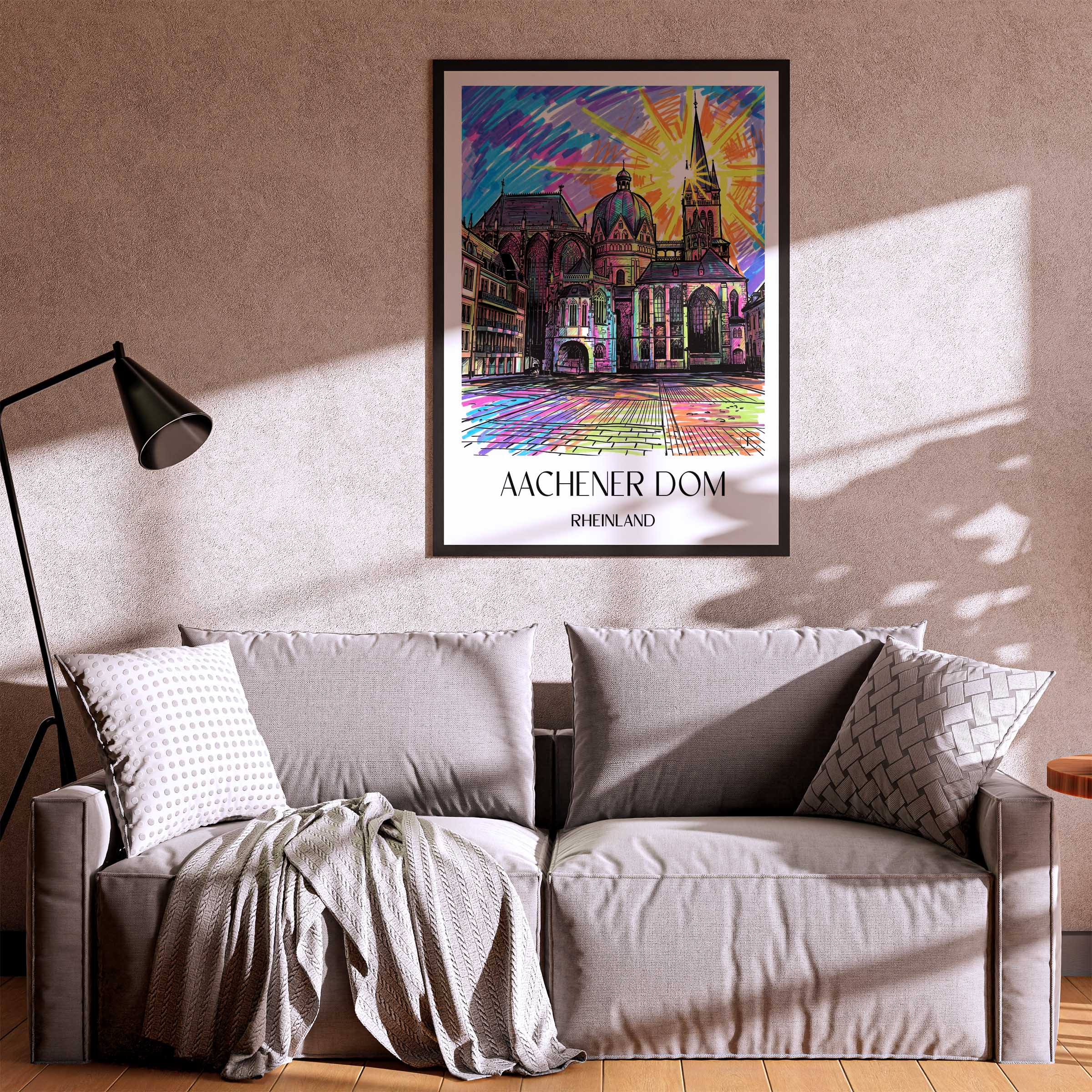 aachener-dom-rheinland-deutschland-poster-graffiti