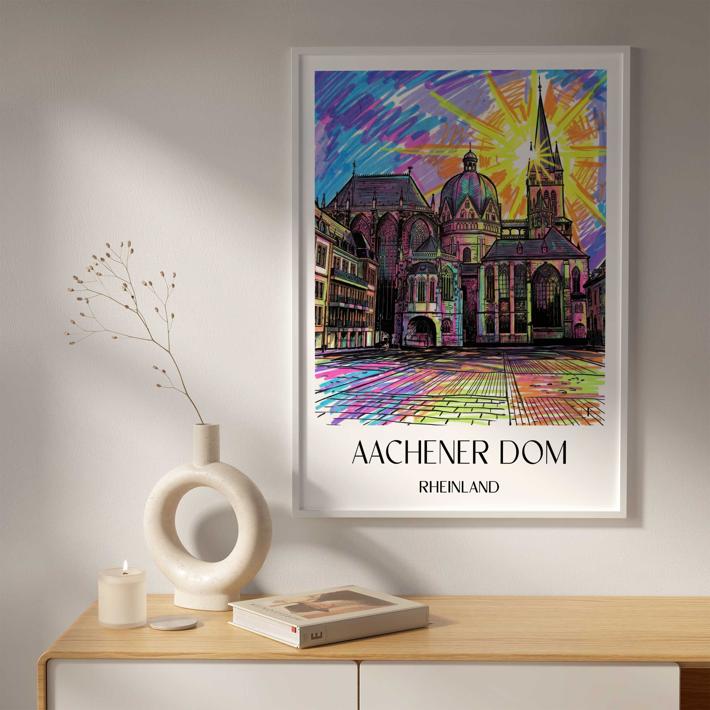 aachener-dom-rheinland-deutschland-poster-graffiti