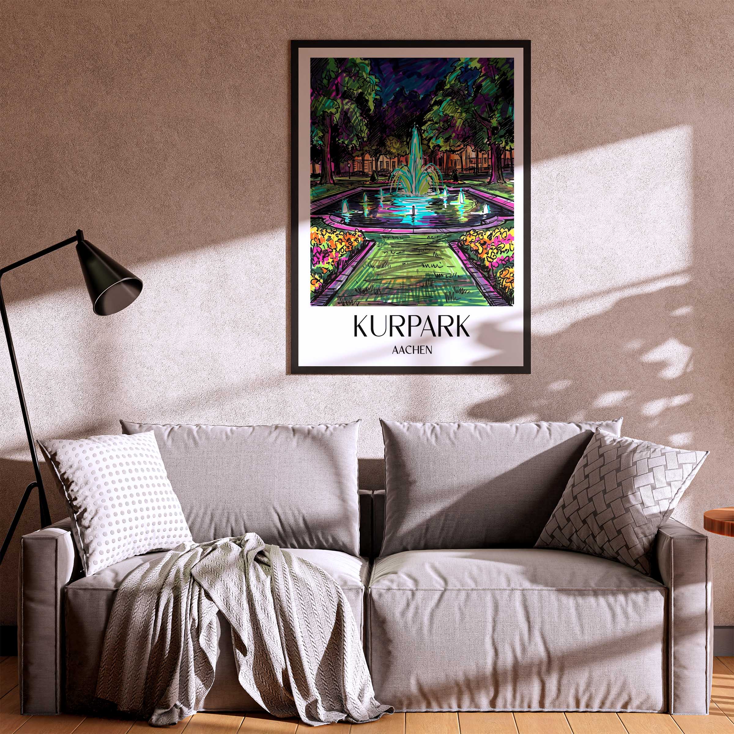 kurpark-aachen-deutschland-poster-graffiti