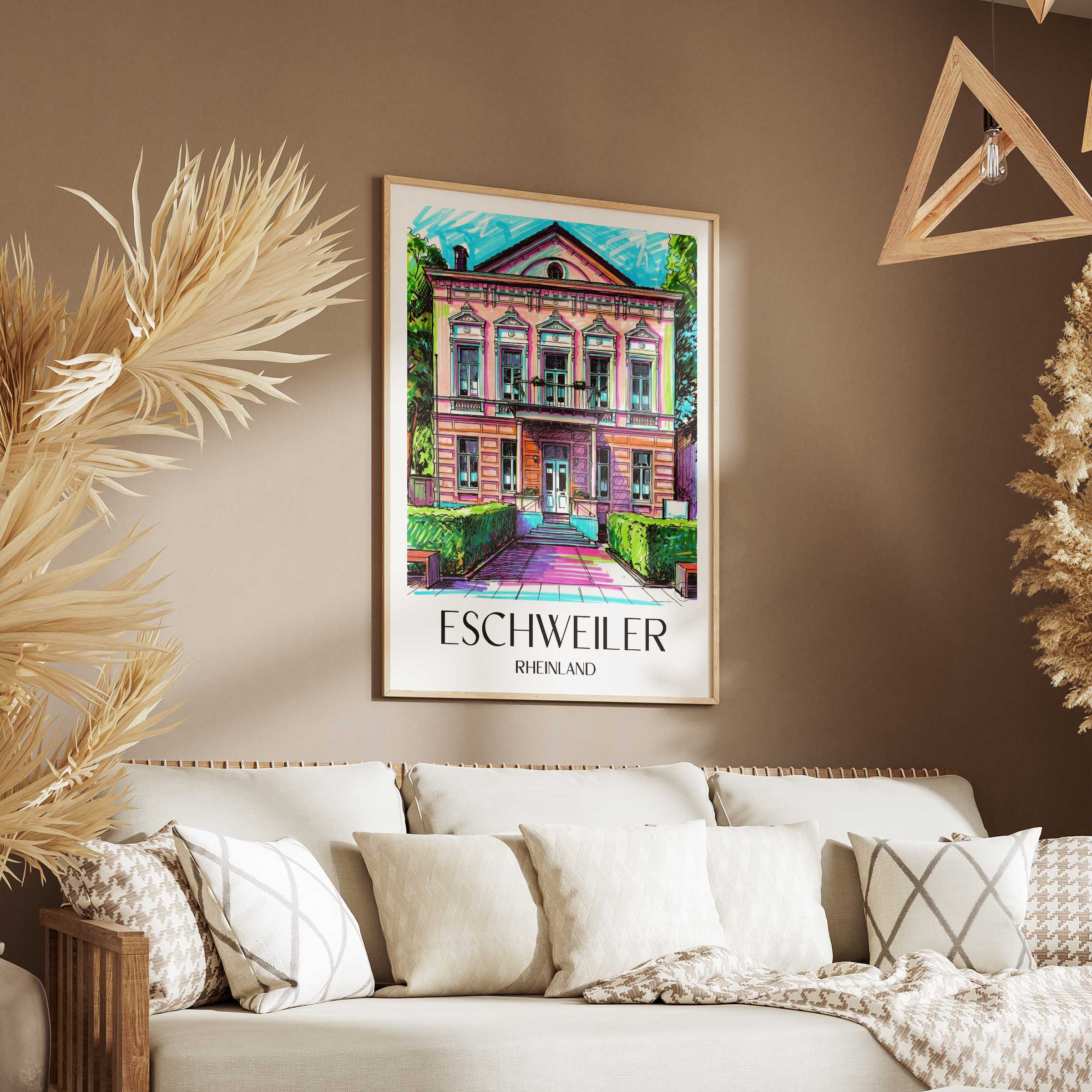 eschweiler-rheinland-deutschland-poster-graffiti
